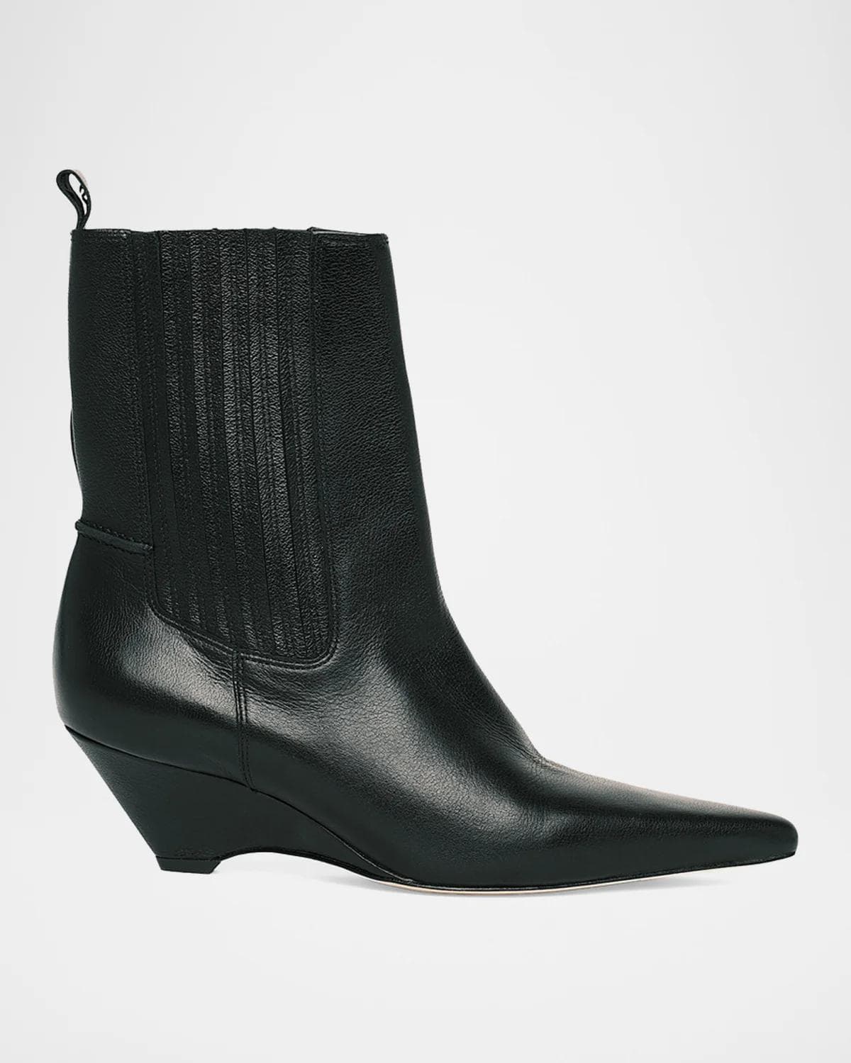 Cinq à Sept 60mm Parker Curved Wedge Ankle Boots