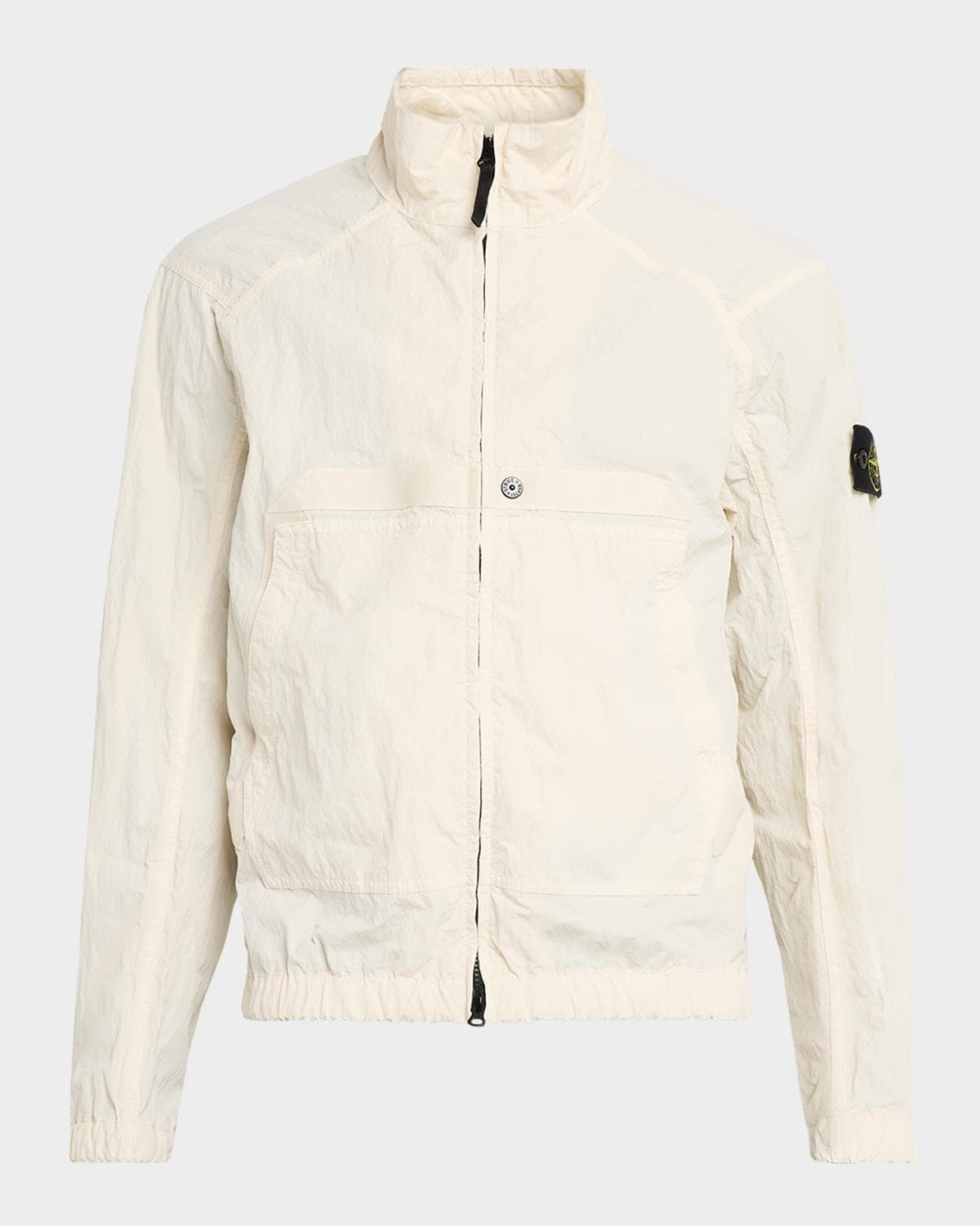 Stone Island Men's Cotton Stretch Full-Zip Jacket