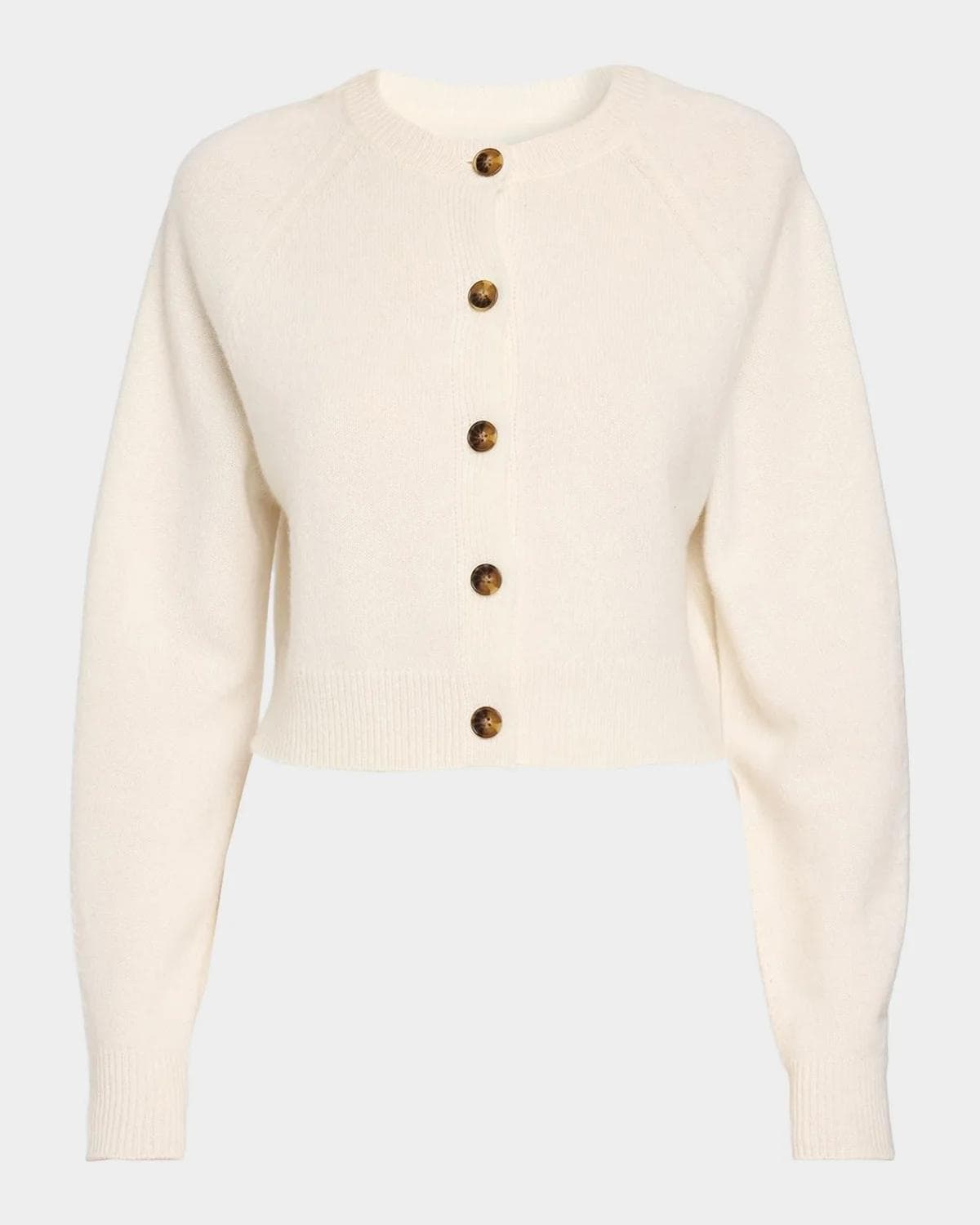 Loulou De Saison Heike Cashmere Crop Cardigan