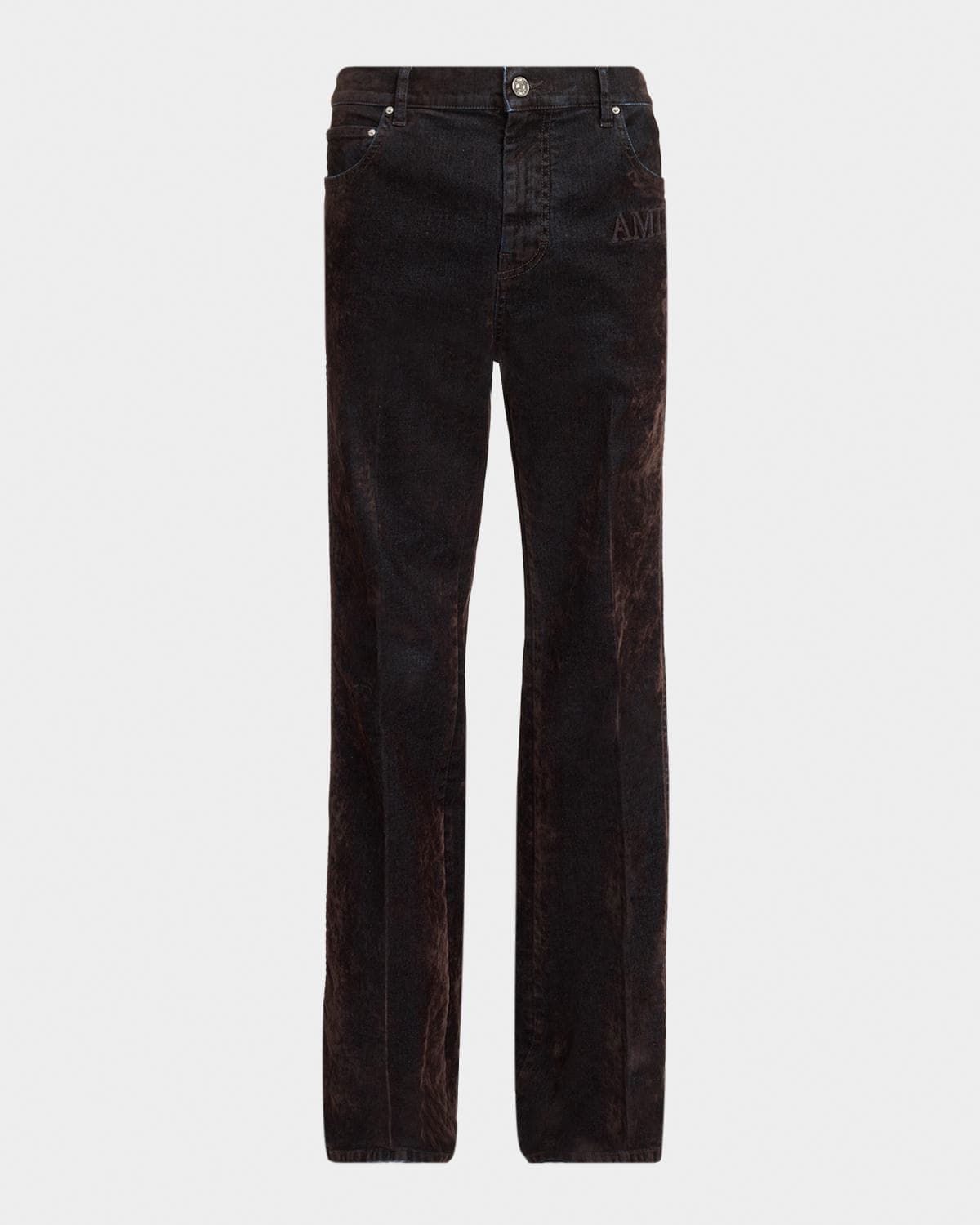Amiri Men's Flock MA Fit Five-Pocket Pants
