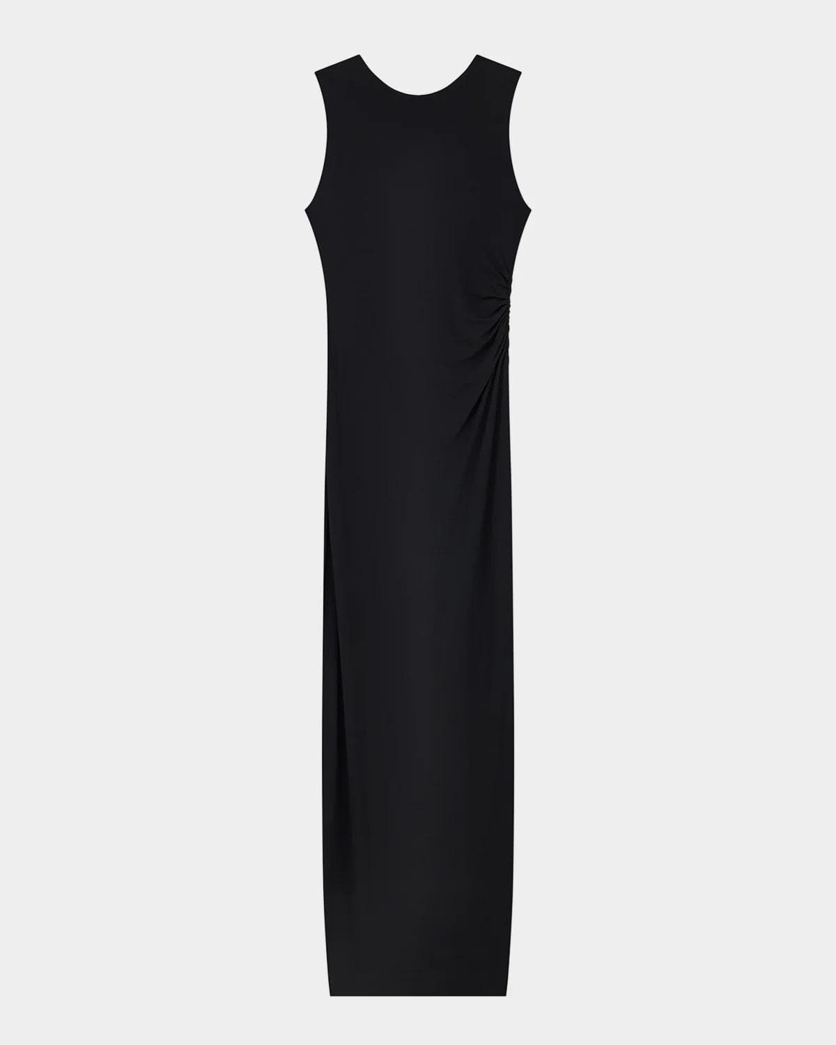 Emporio Armani Sleeveless Jersey Column Maxi Dress