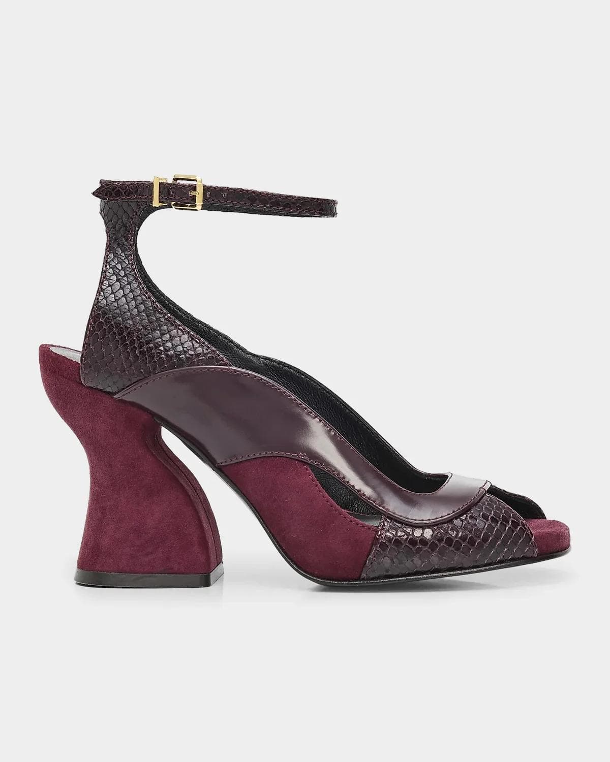 Zimmermann Marvi 75MM Leather Sandals