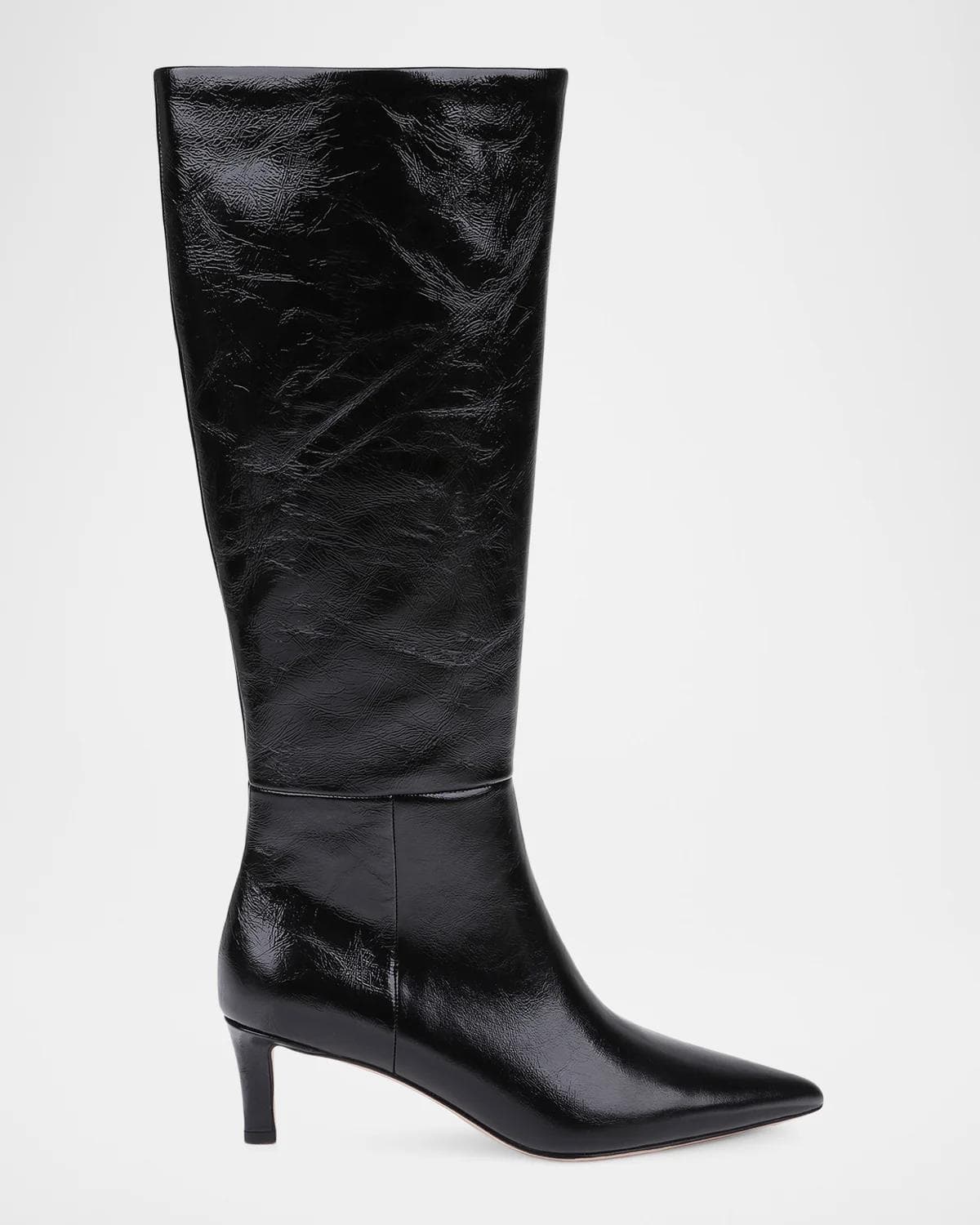 L 'AGENCE 55mm Baxter II Patent Leather Knee-High Boots