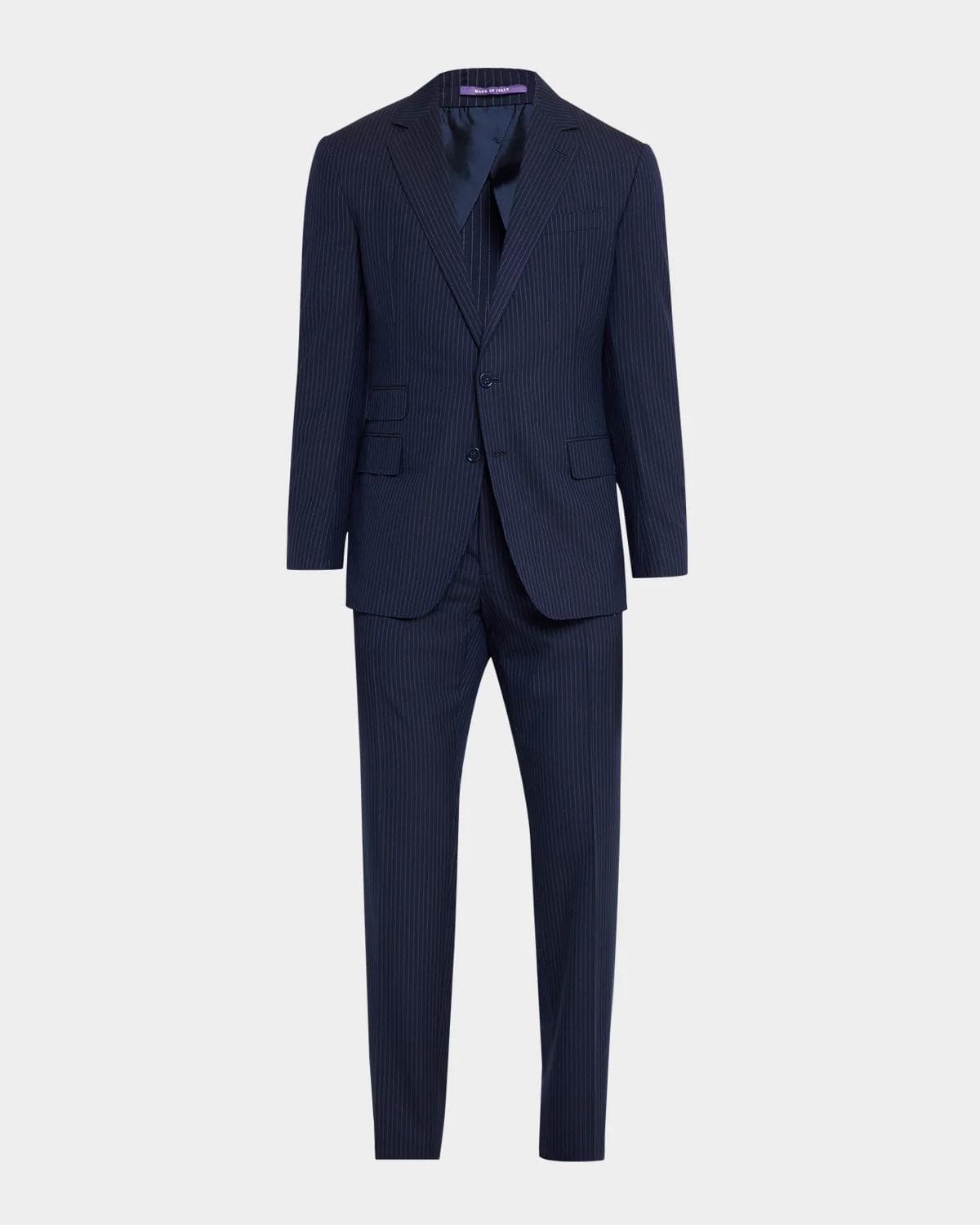 Ralph Lauren Purple Label Men's Kent Hand-Tailored Striped Suit