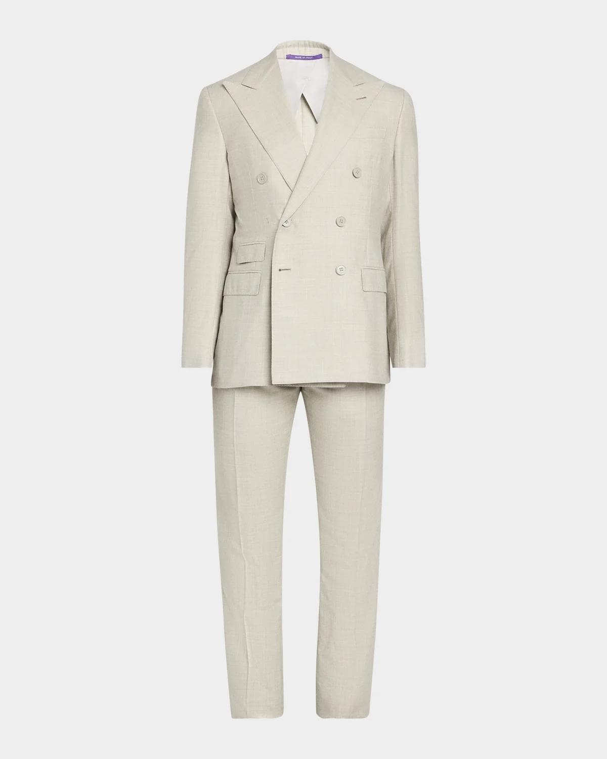 Ralph Lauren Men's Ralph Hand-Tailored Wool Flannel Suit