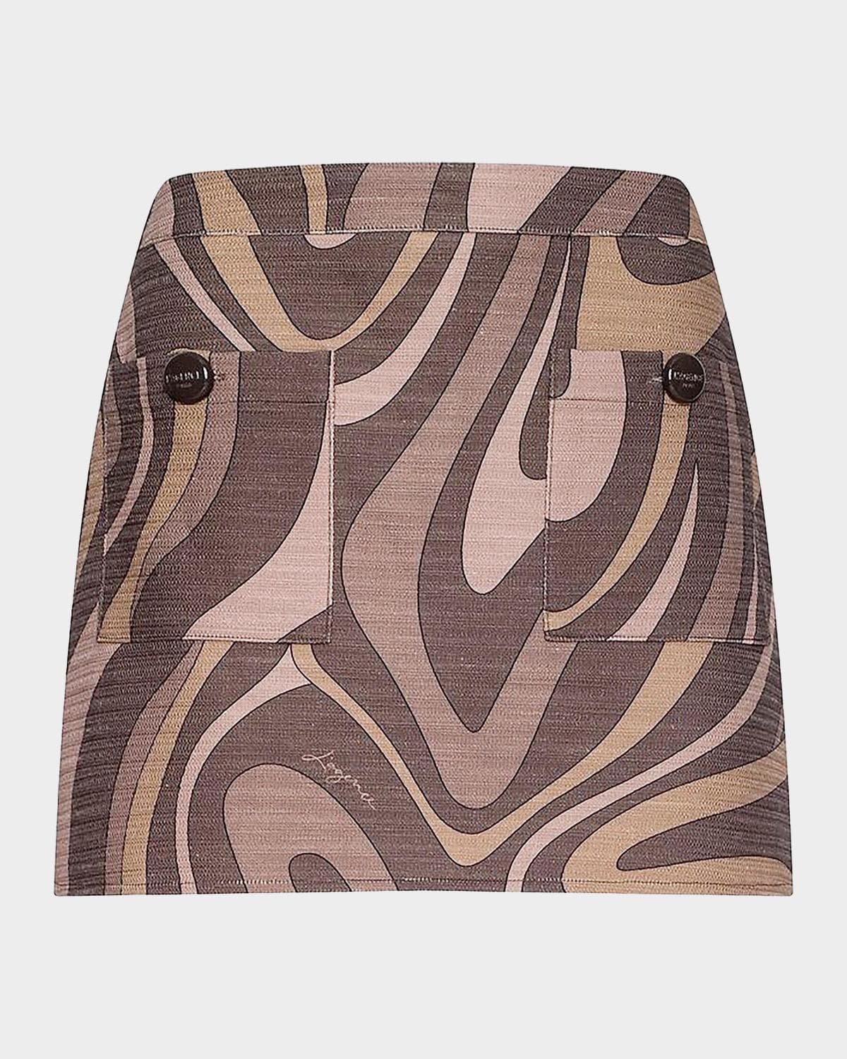L 'AGENCE Cyra Low-Rise Mini Skirt