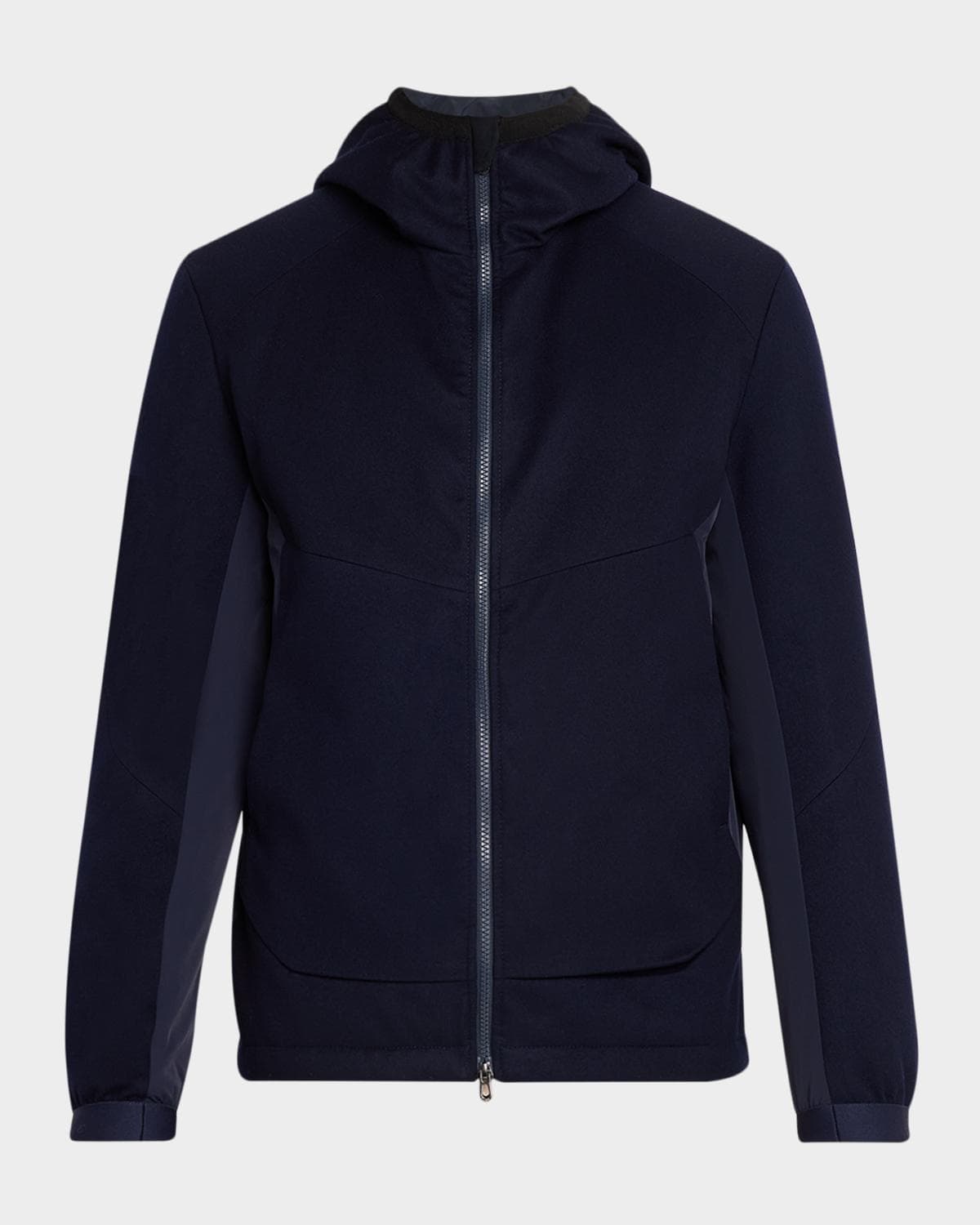 Sease Men's Predator 3.0 Water-Resistant Padded Wool Jacket with Hood