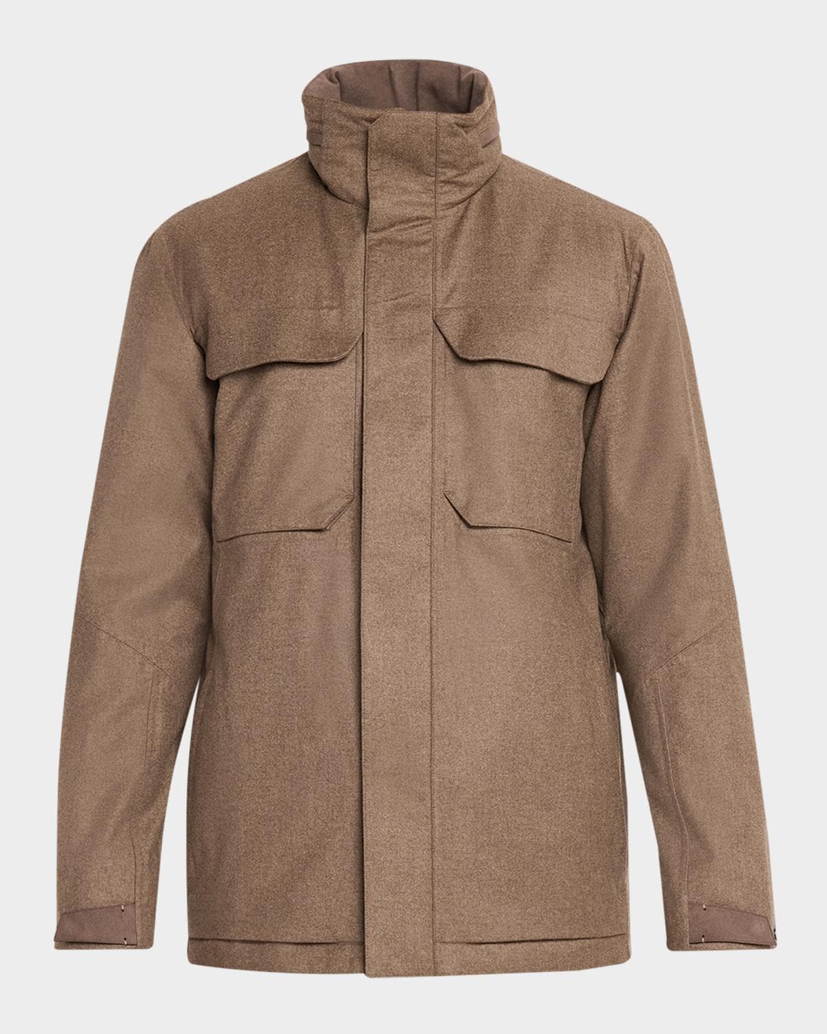 Sease Men's Wool-Cashmere Field Jacket