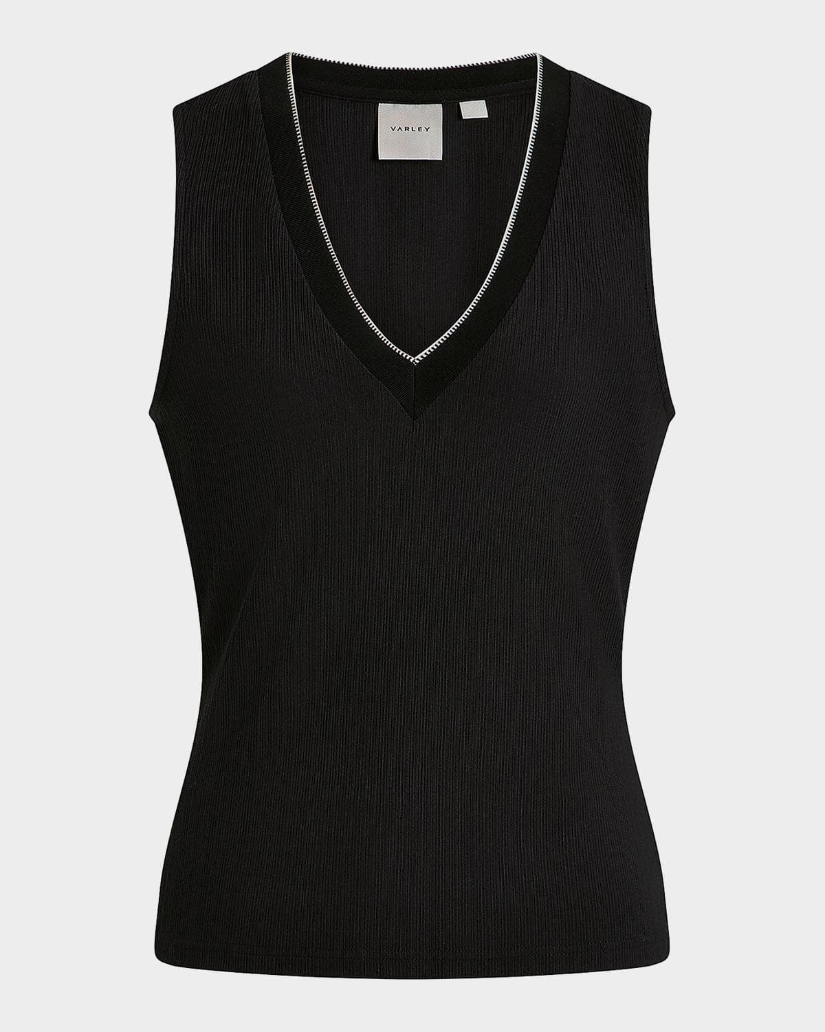 Varley Corby Rib-Knit Tank · XX-SMALL