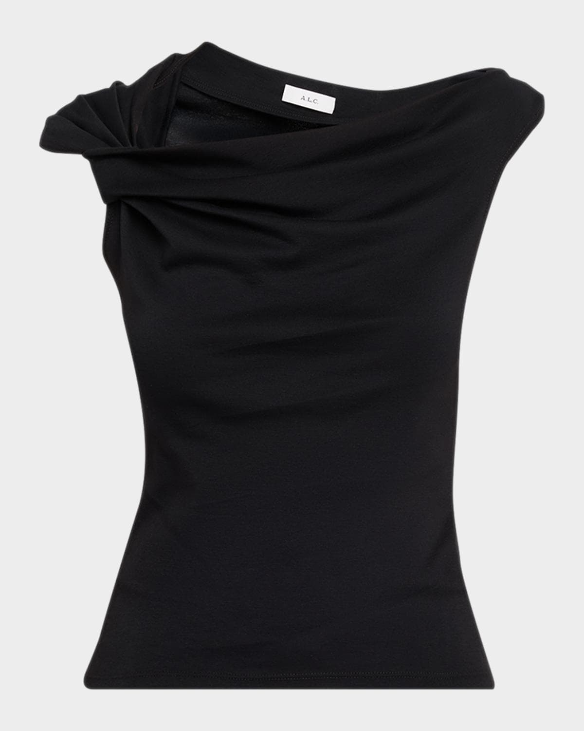 A.L.C. Cece Twisted Knit Tee
