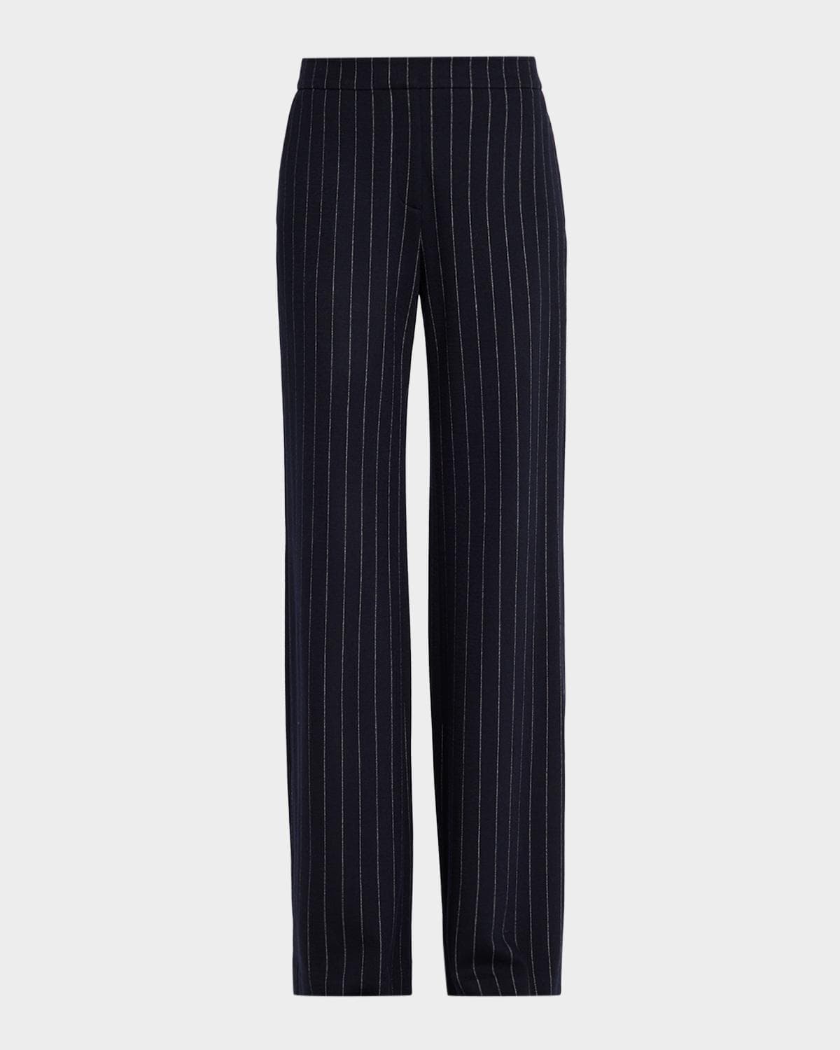 Lafayette 148 New York Lafayette Pinstripe Flare-Leg Pants