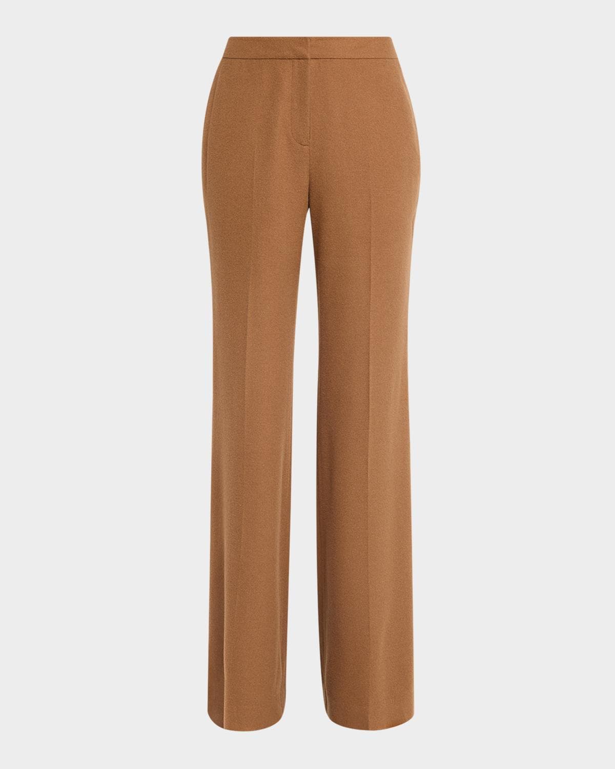 Lafayette 148 New York Lafayette Flare-Leg Camel Hair Pants