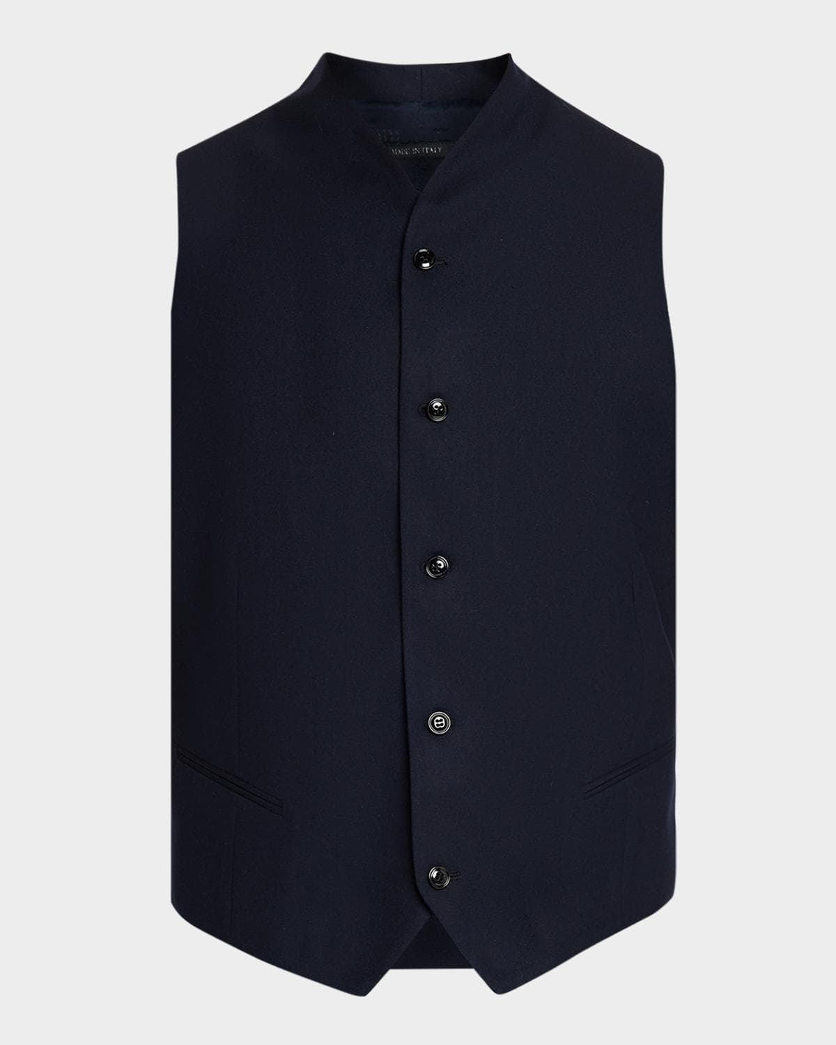 Giorgio Armani Men's Wool-Stretch Waistcoat