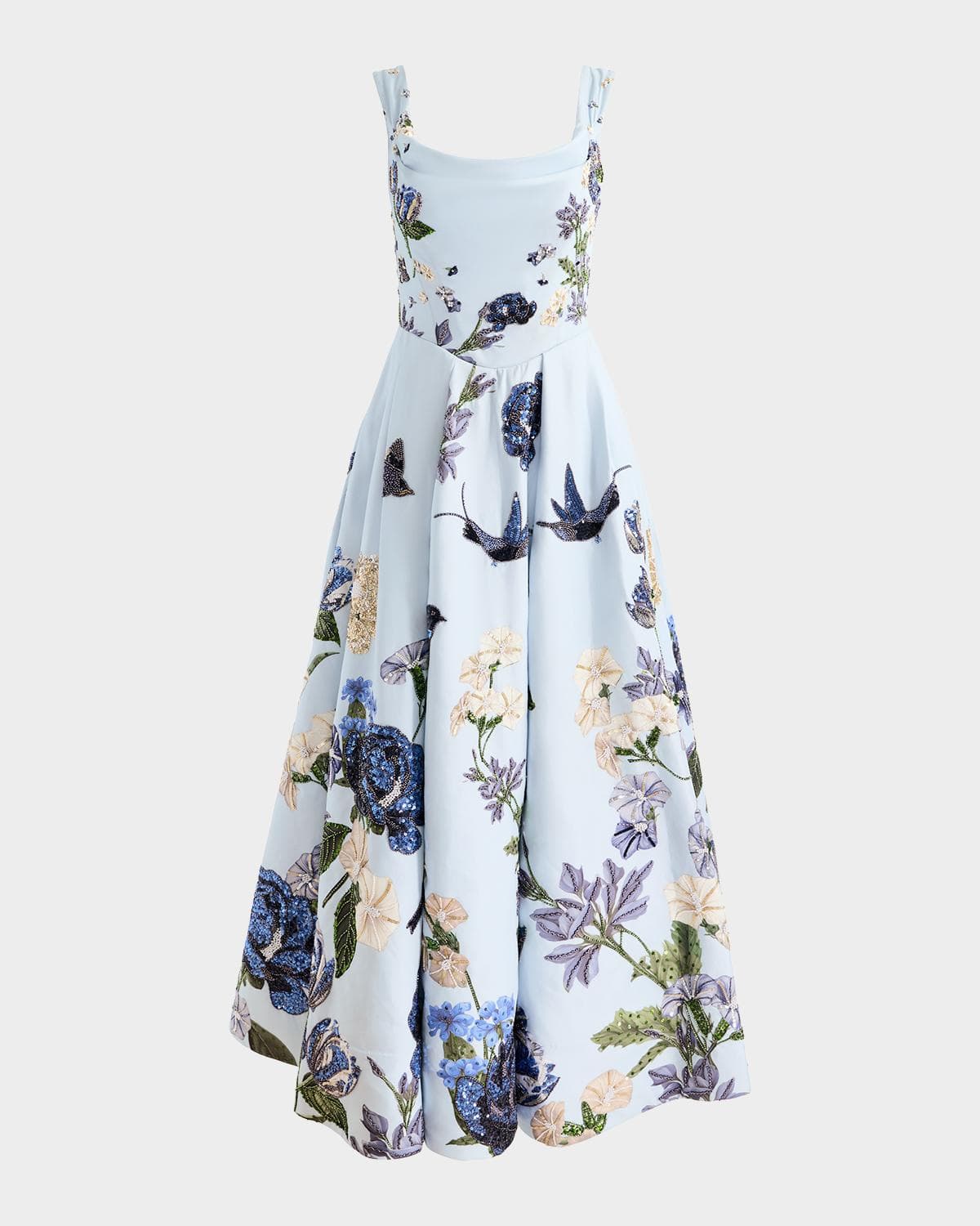ALICE + OLIVIA Estrella Embellished Maxi Dress
