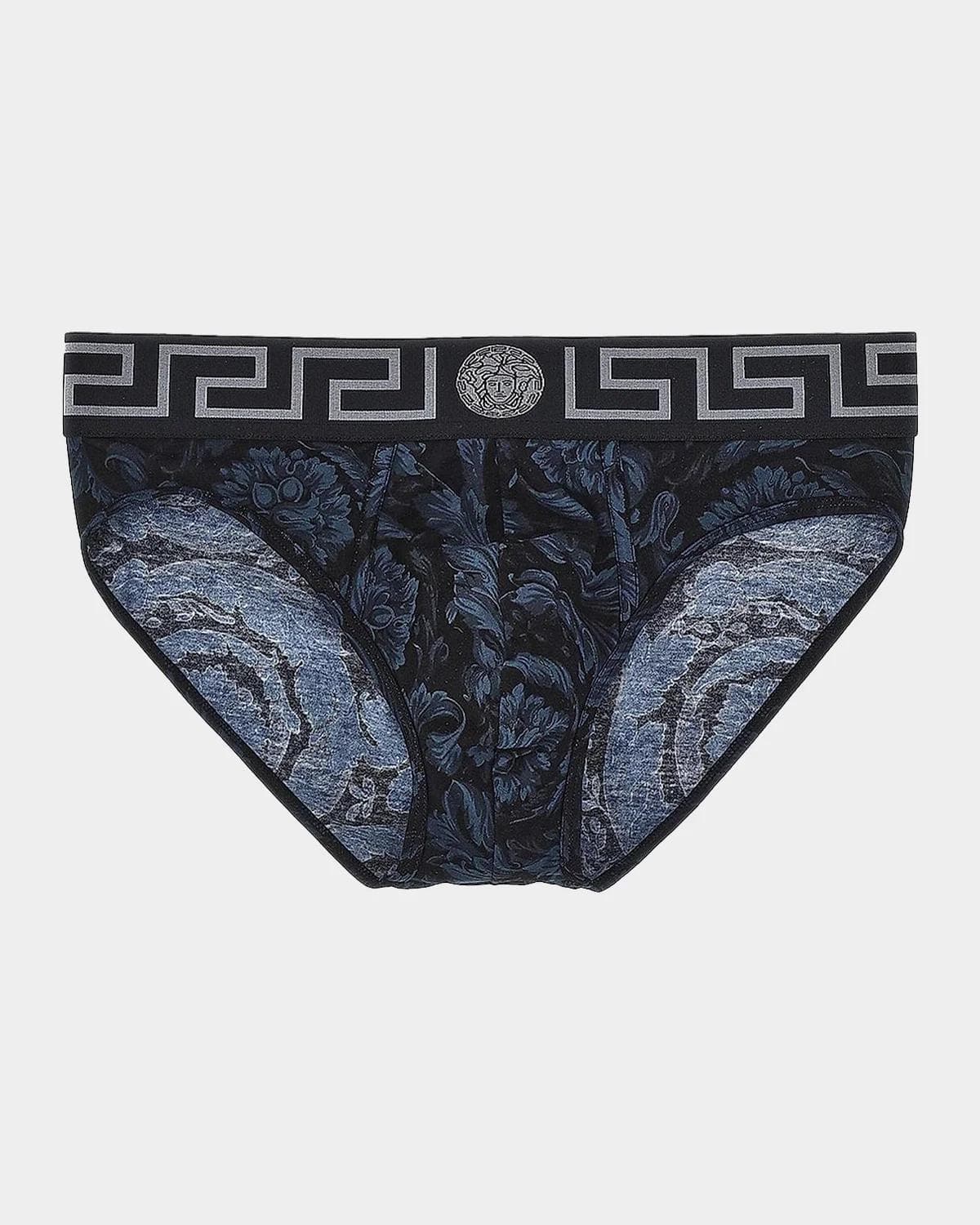 Versace All Over Baroque Print Brief