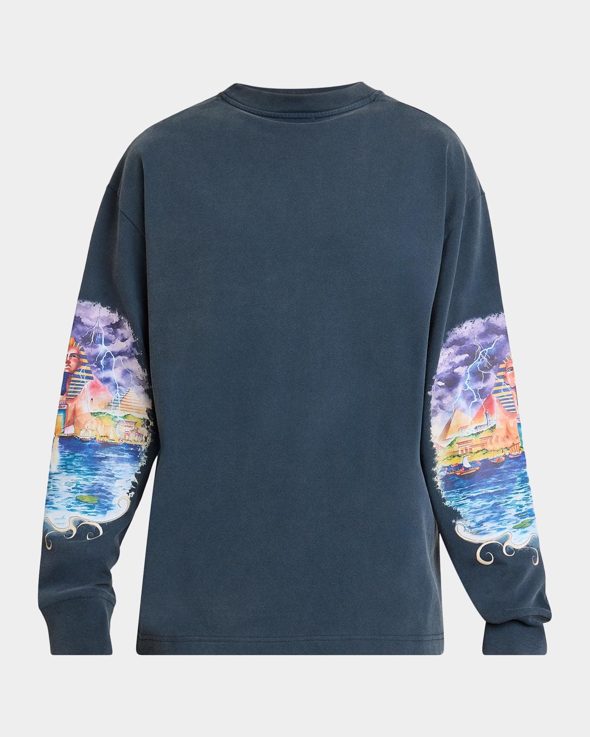 Casablanca Men's Eveil Ancestral Long-Sleeve T-Shirt