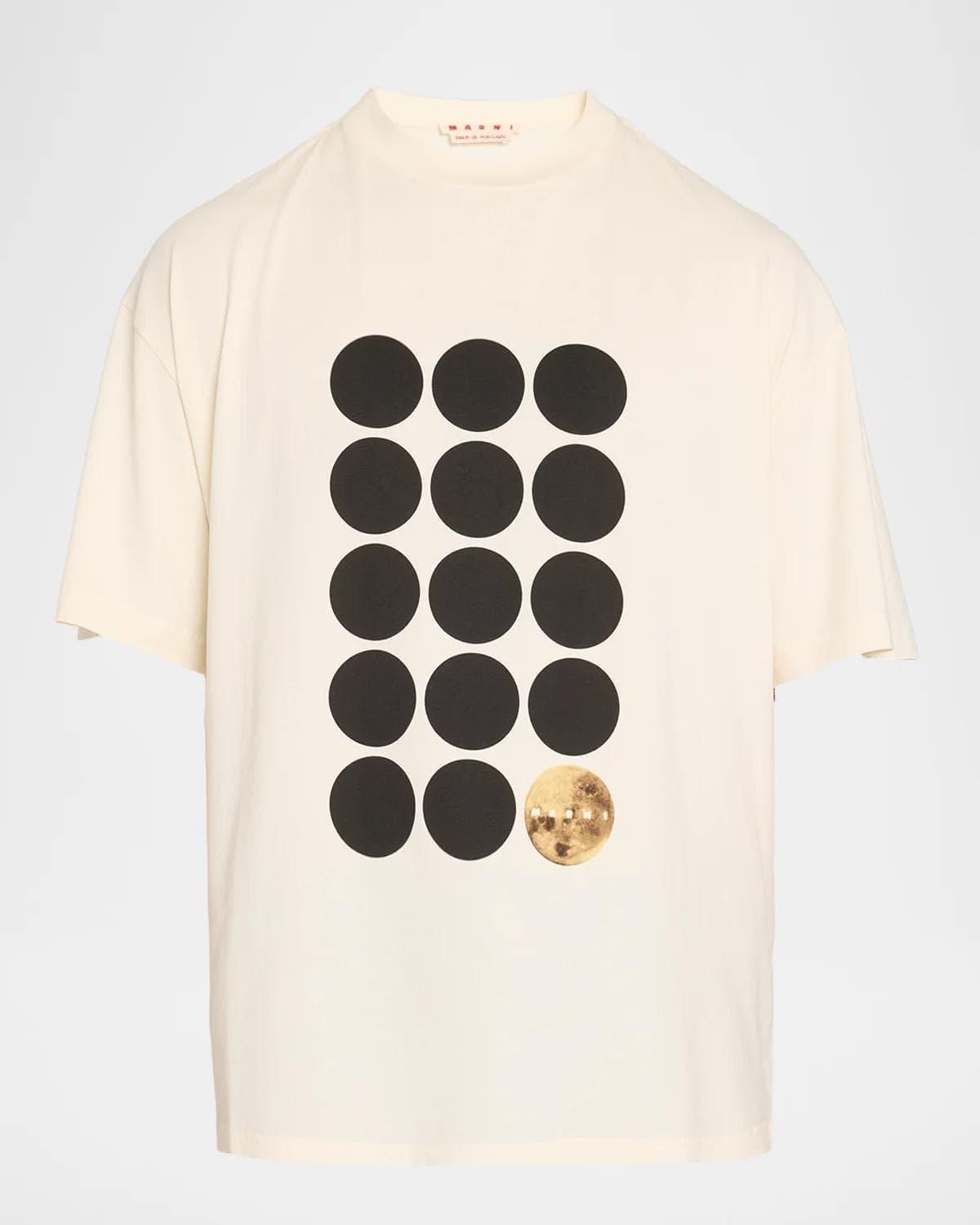 Marni Men's Cotton Graphic T-Shirt