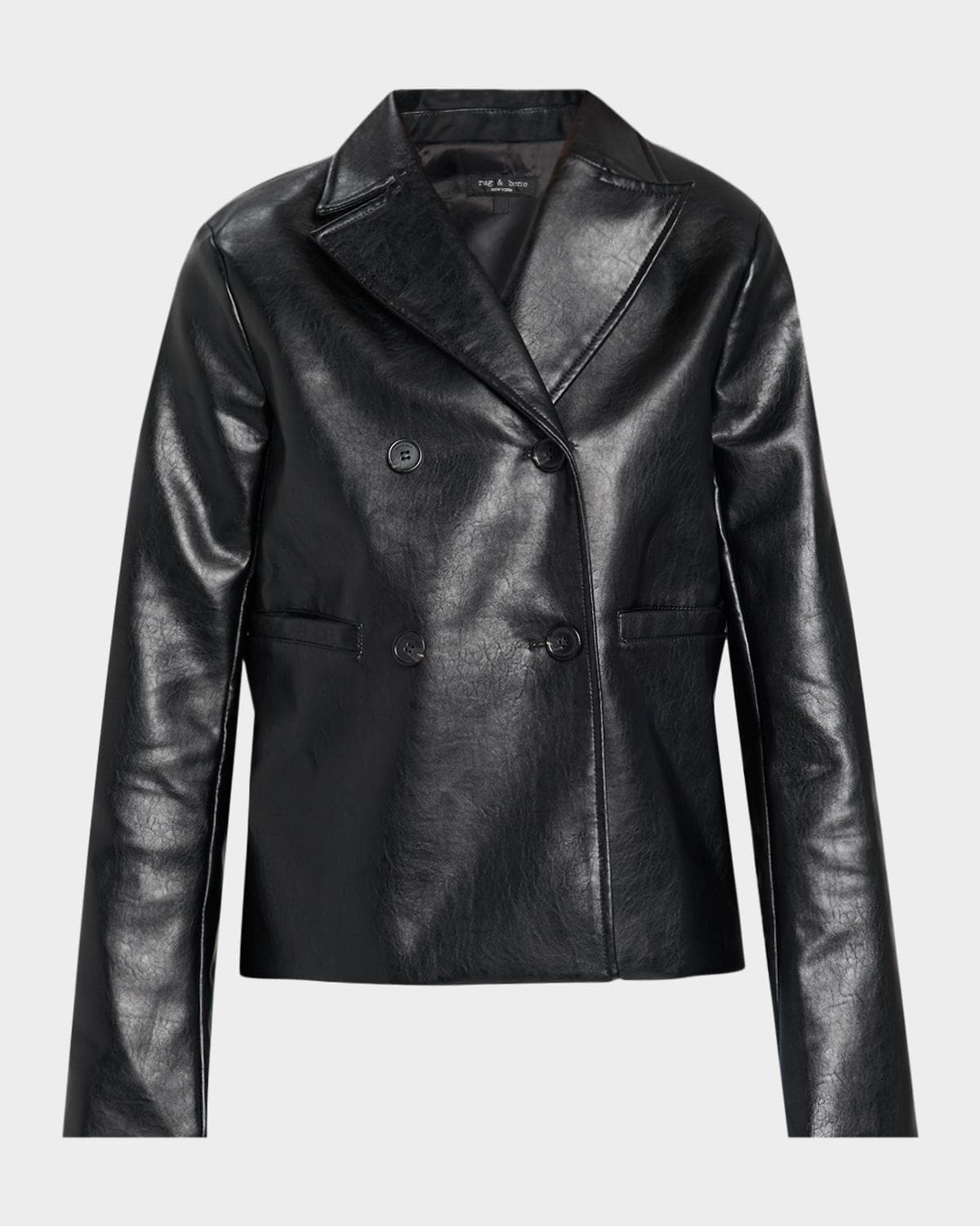 rag & bone Finley Faux Leather Jacket