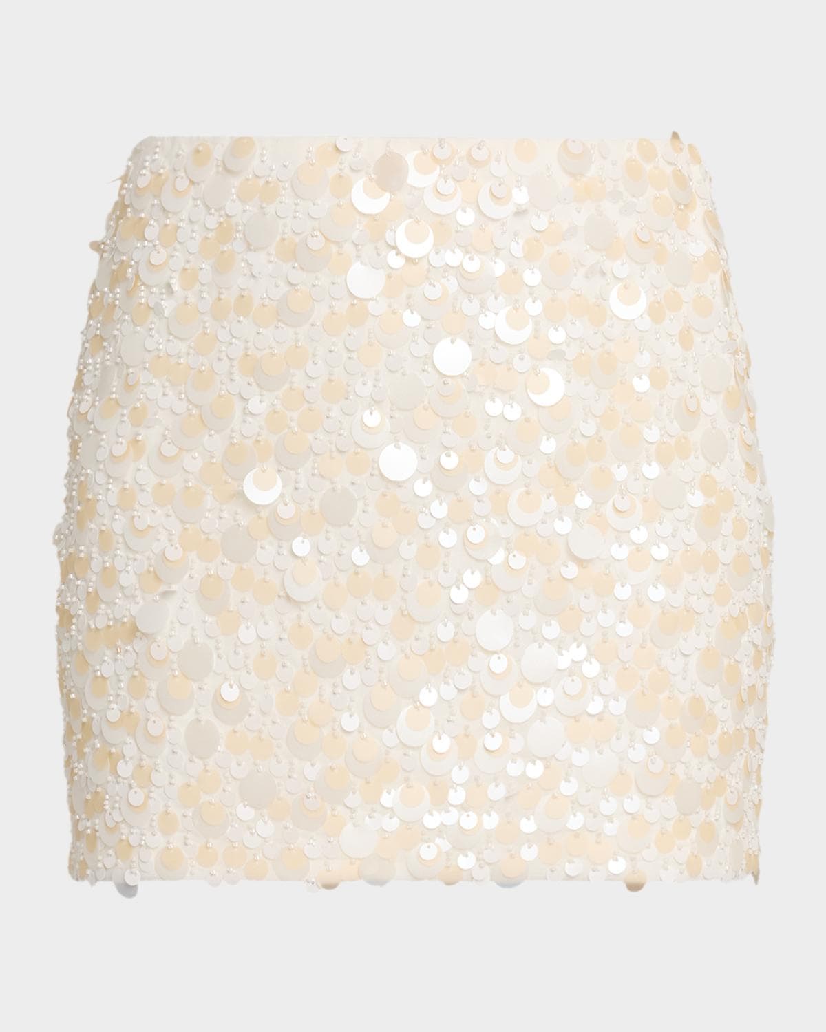 JBQ Adrienne Sequined Mini Skirt