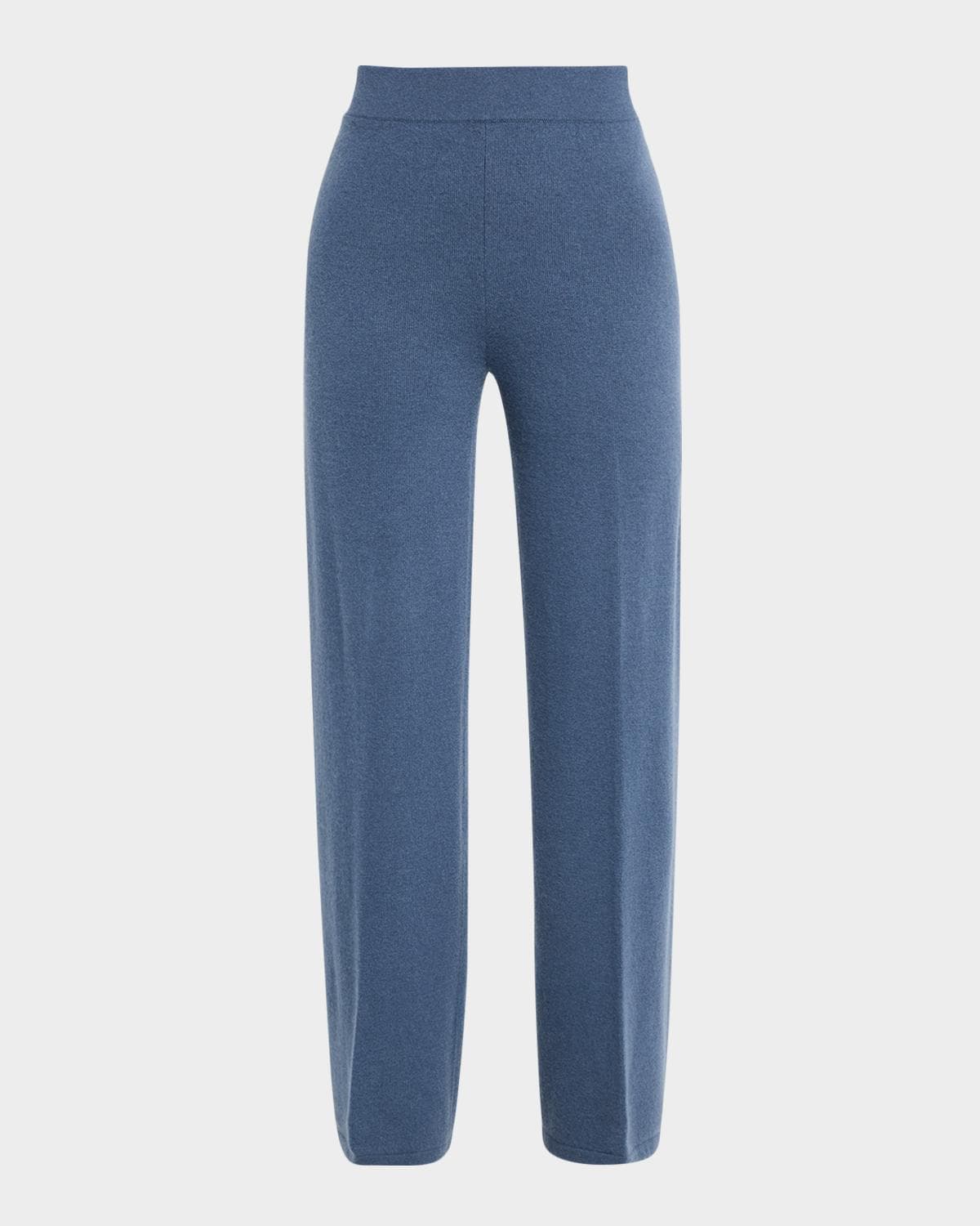 Neiman Marcus Cashmere Collection Cashmere Straight-Leg Pants