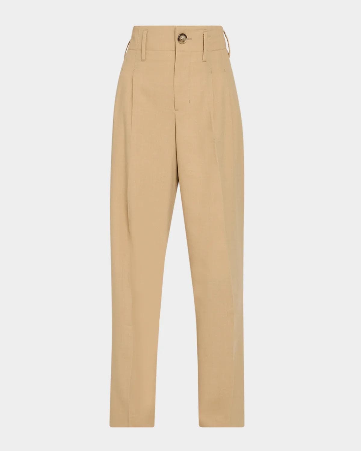 Ami Paris Zuit Wool Two-Pleat Trousers