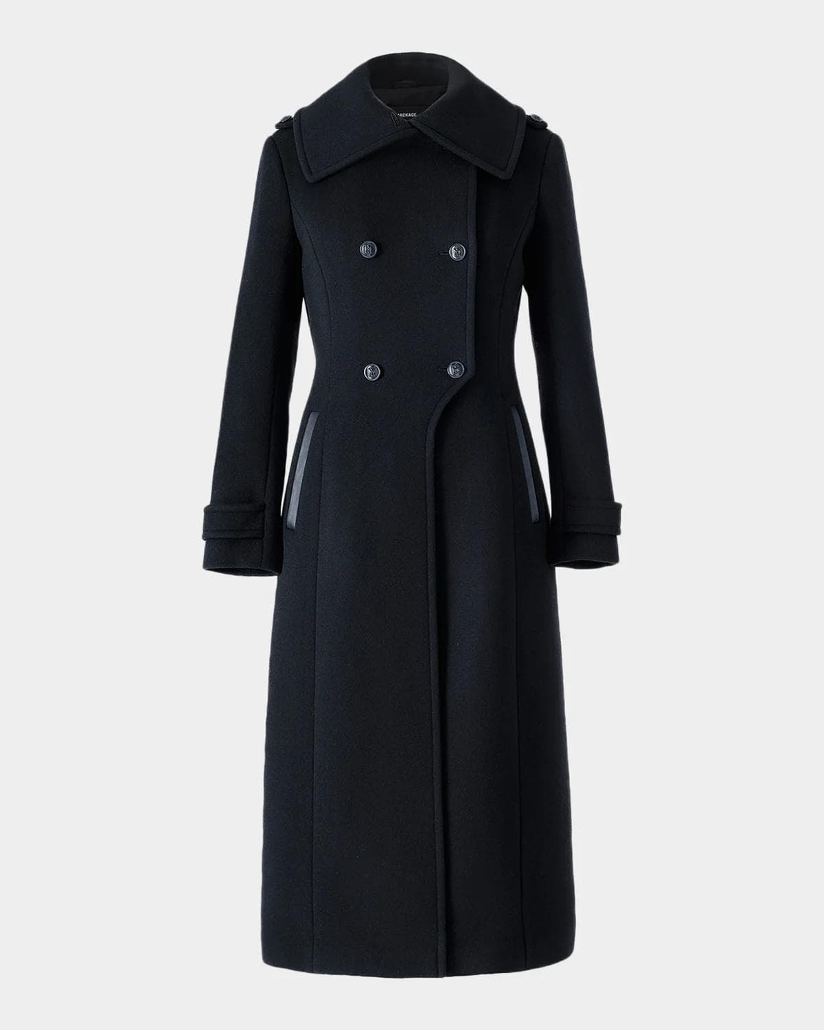 Mackage Elodie-R Double-Face Wool Tailored Coat