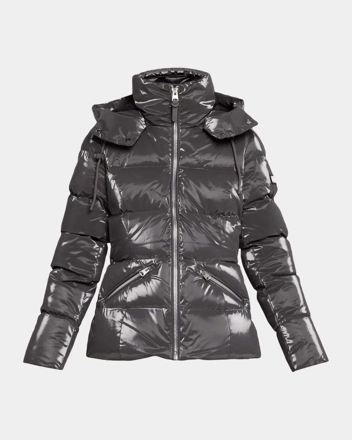 Mackage Madalyn-GLOZ Glossy Short Down Jacket