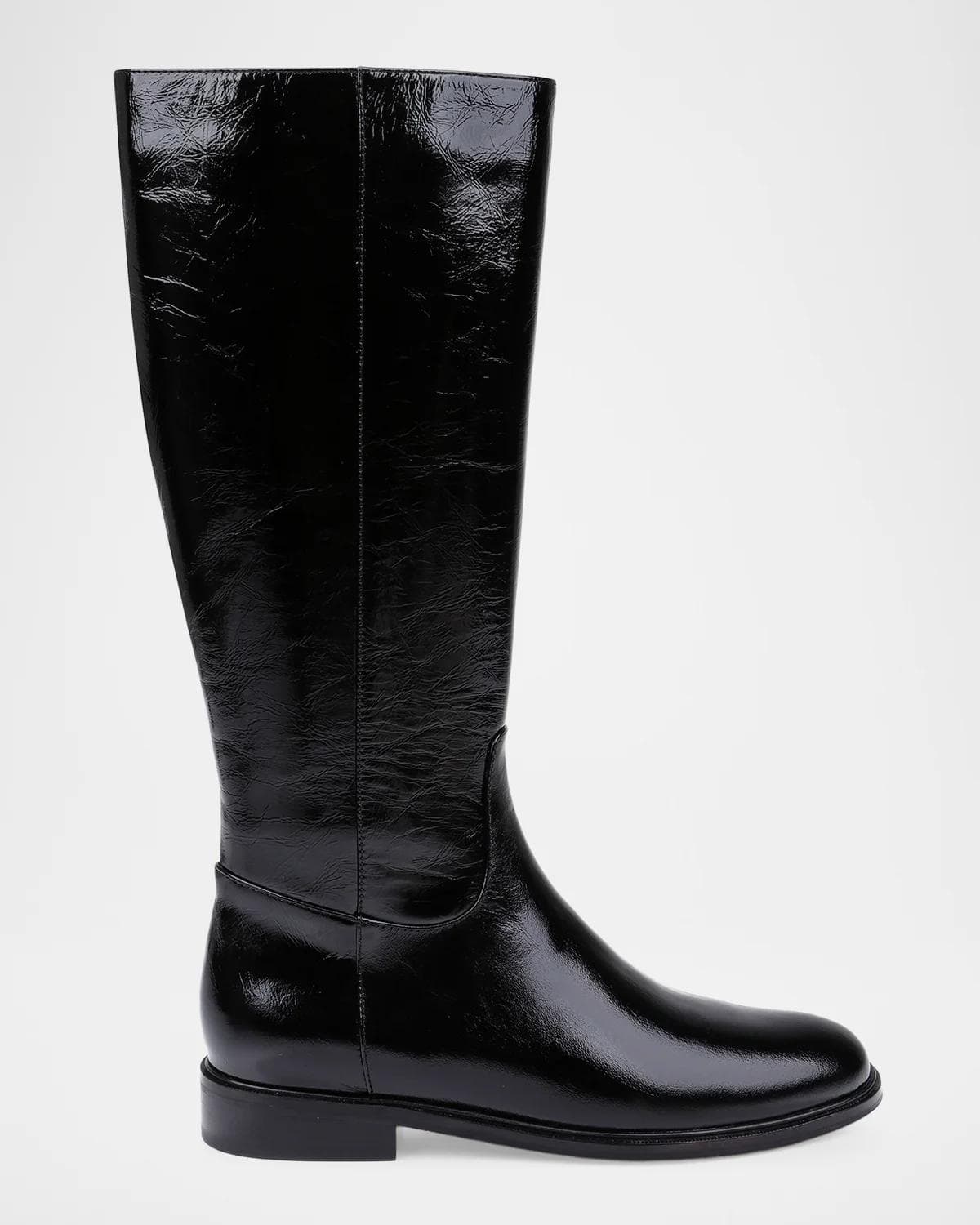 L 'AGENCE 20mm Cortland Patent Leather Knee-High Boots