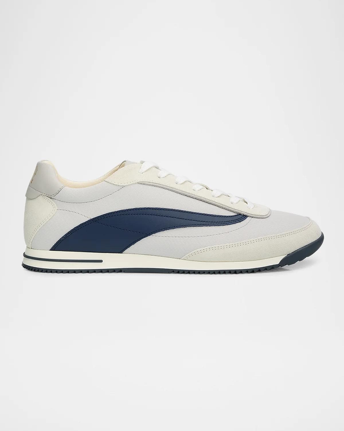Brunello Cucinelli Men's Techno Textile and Nubuck Low-Top Sneakers