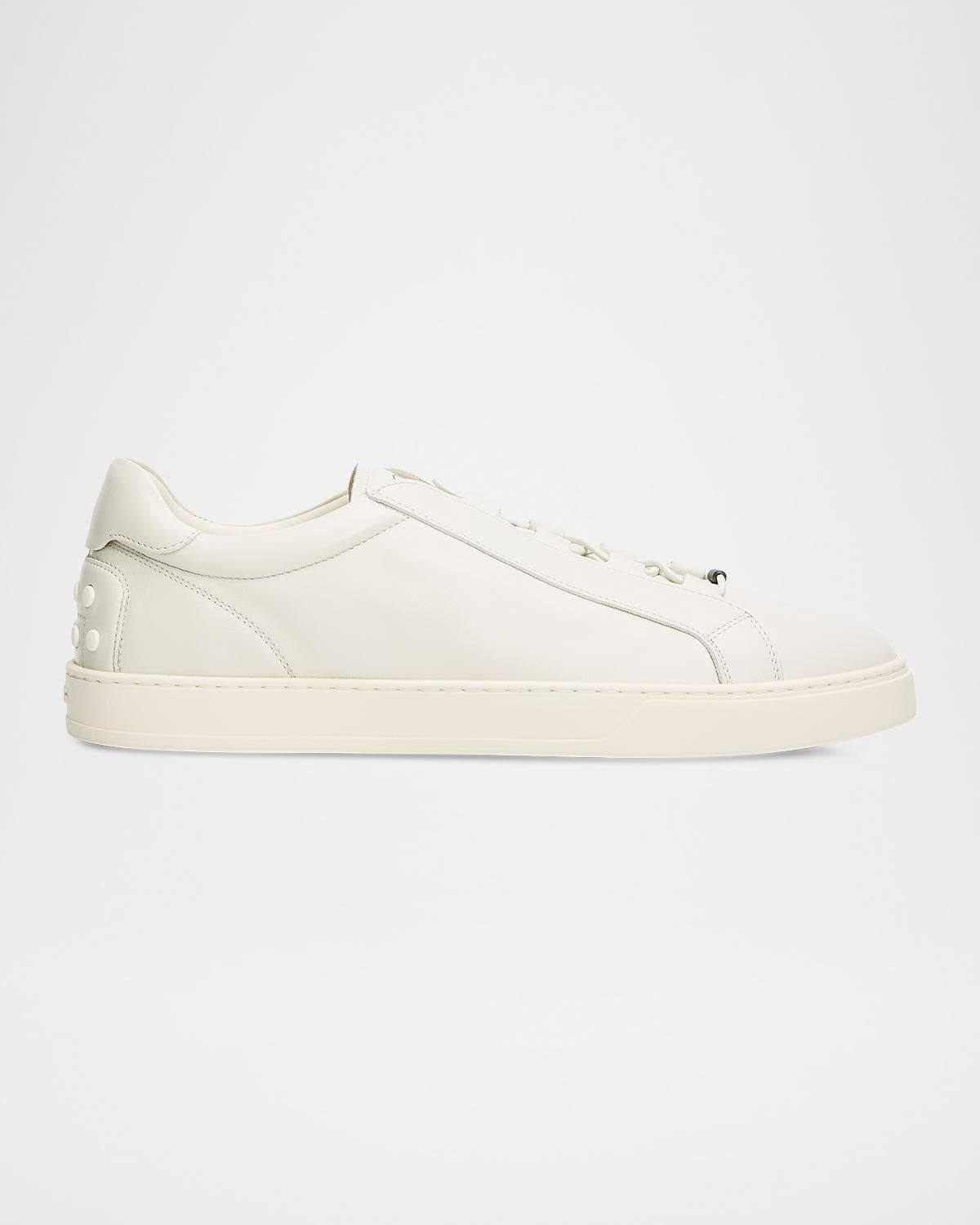 Tod's Men's Sportivo Elastic Drawstring Leather Sneakers