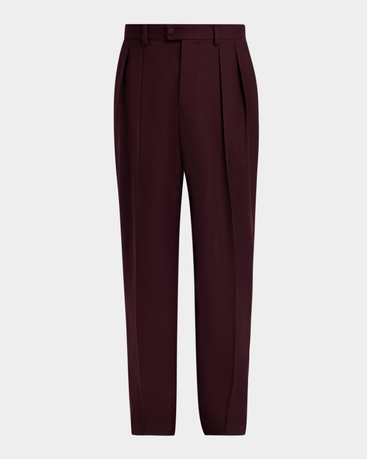 Dolce & Gabbana Men's Wool Gabardina Lana Pants