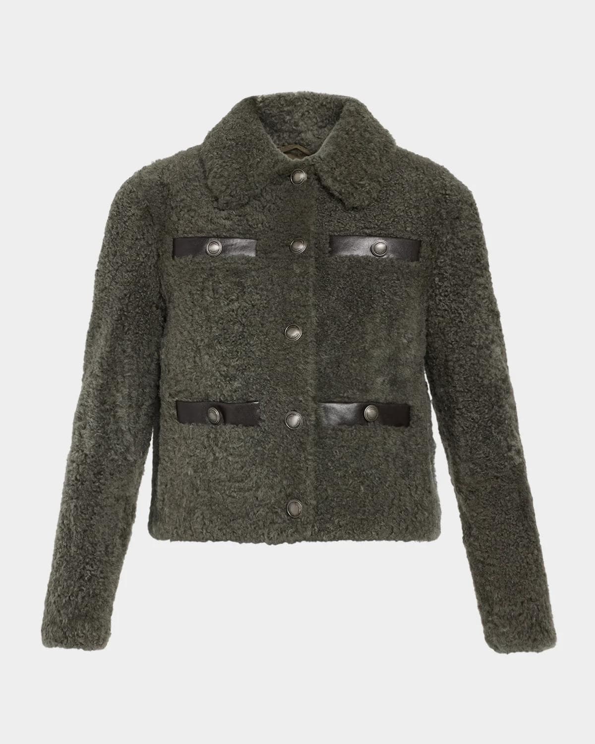 Brunello Cucinelli Fuzzy Soft Lamb Shearling Jacket