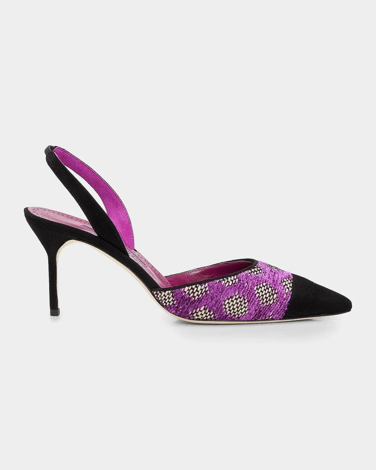 Manolo Blahnik Capsli Gala Slingback Pumps