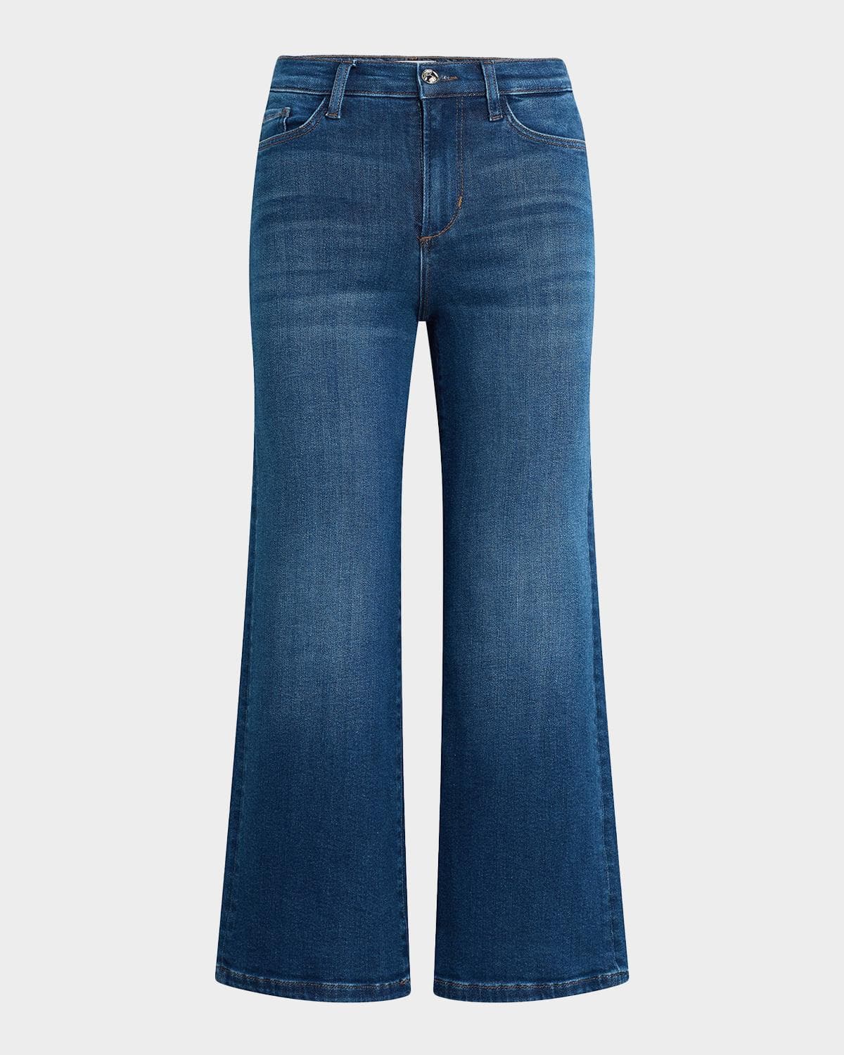 Favorite Daughter The Ruby Mid-Rise Wide-Leg Denim Jeans