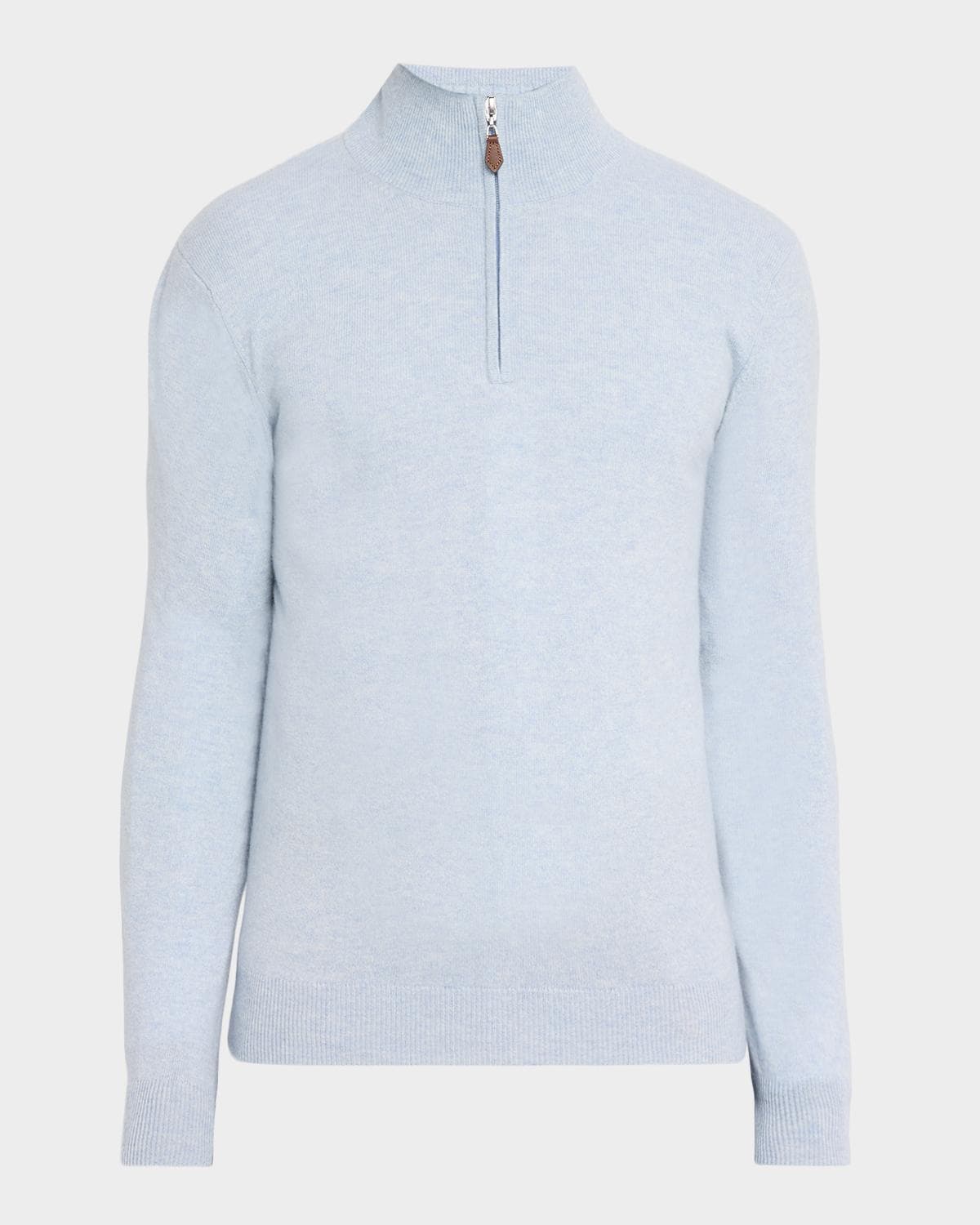 Neiman Marcus Cashmere Collection Men's Cashmere Quarter-Zip Sweater