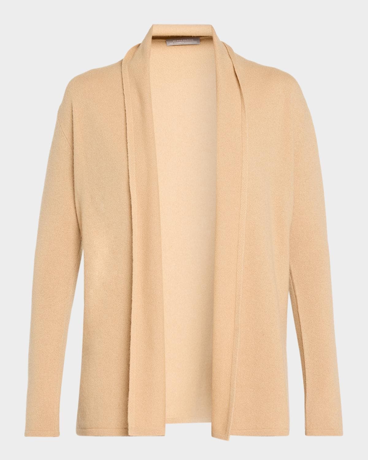 Neiman Marcus Cashmere Collection Open-Front Cashmere Cardigan