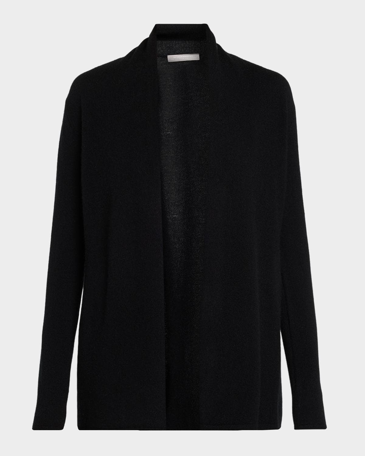 Neiman Marcus Cashmere Collection Open-Front Cashmere Cardigan