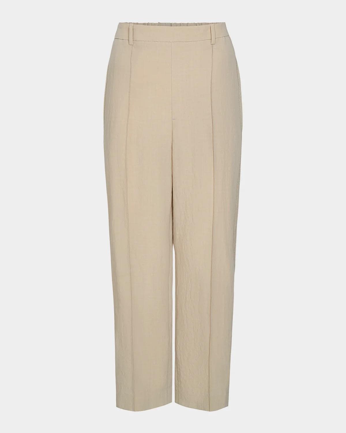 Vince Grace Pintuck Cropped Trousers