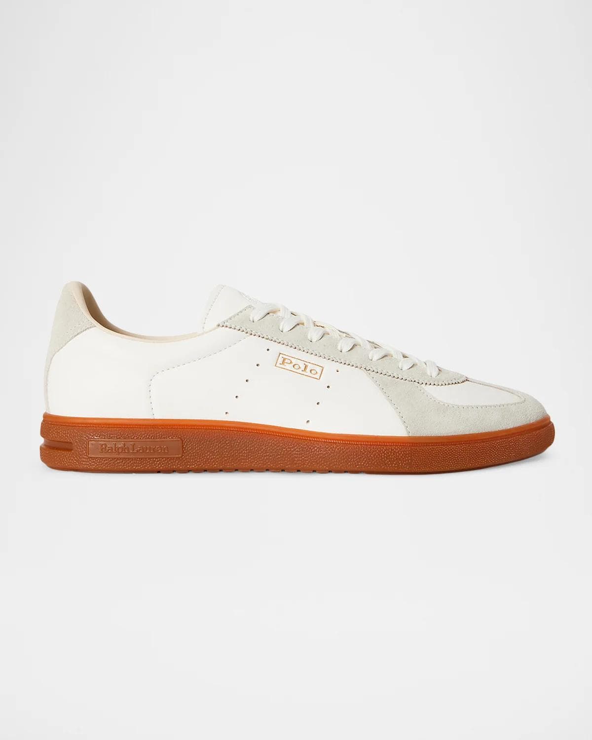 Polo Ralph Lauren Men's Bedford Leather Low-Top Sneakers