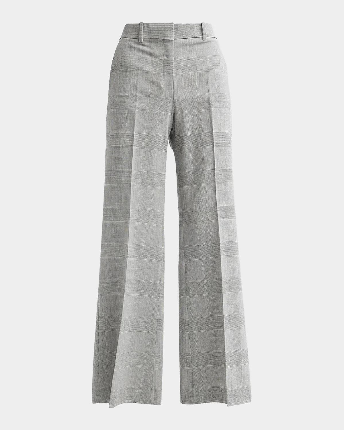 Theory Fluid Flare High-Rise Pants