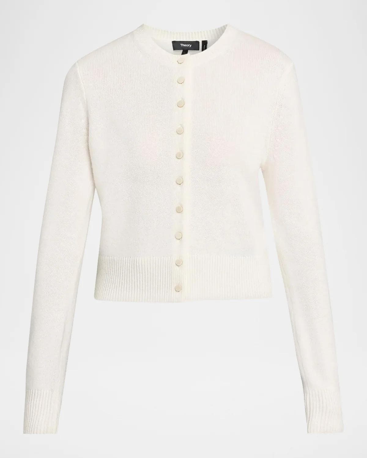 Theory Crewneck Cashmere Cardigan