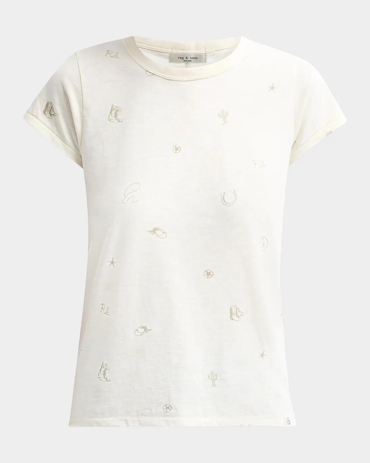 rag & bone All Over Rodeo T-Shirt
