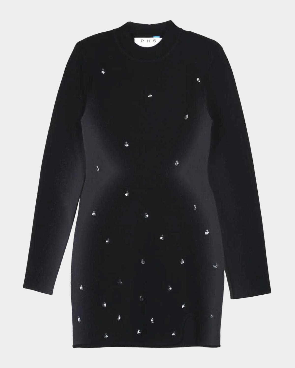 PH5 Neil Embellished Mock-Neck Mini Dress