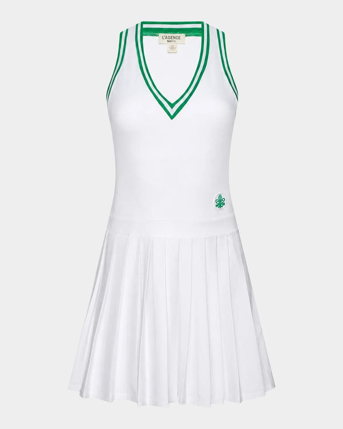 L 'AGENCE Courtney Racerback Tennis Dress