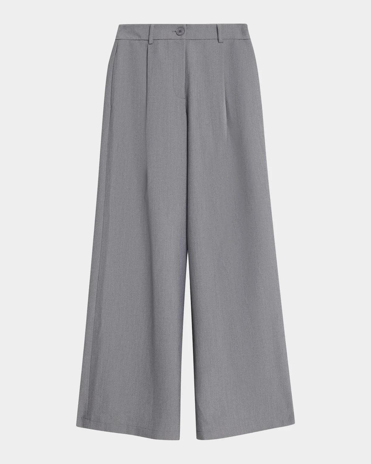 Toccin Solara Pleated Wide-Leg Pants