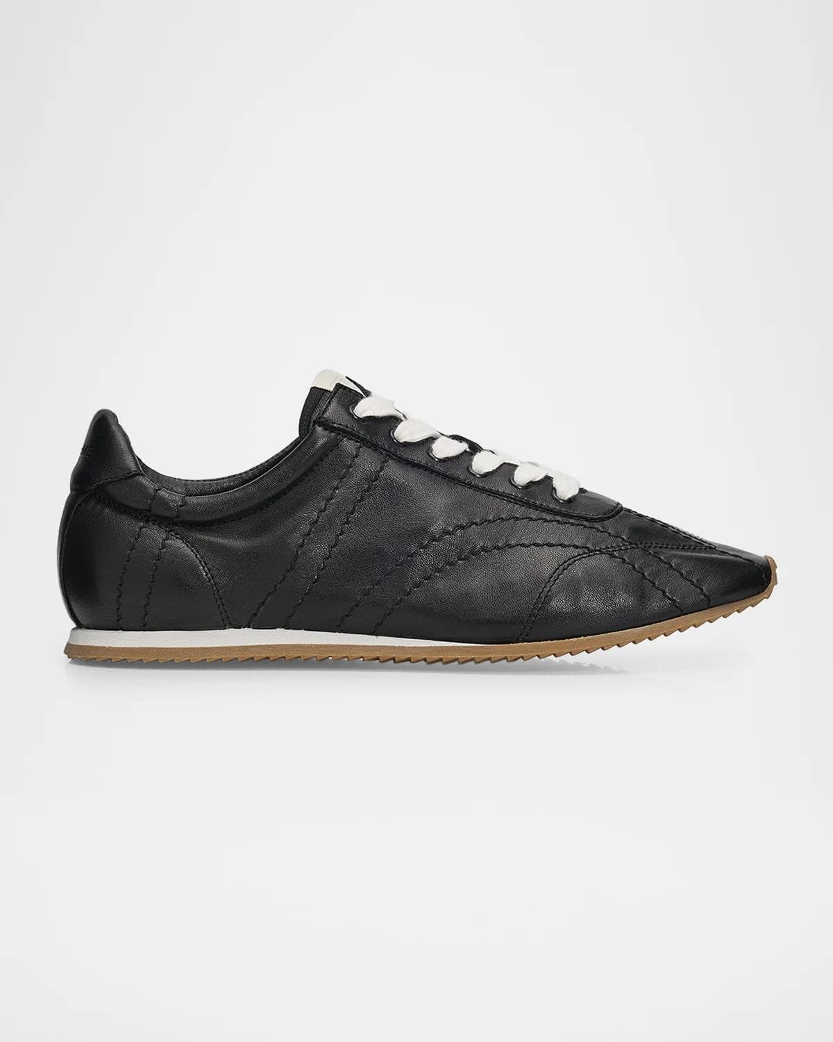 Toteme Flex Nappa Leather Low-Top Sneakers