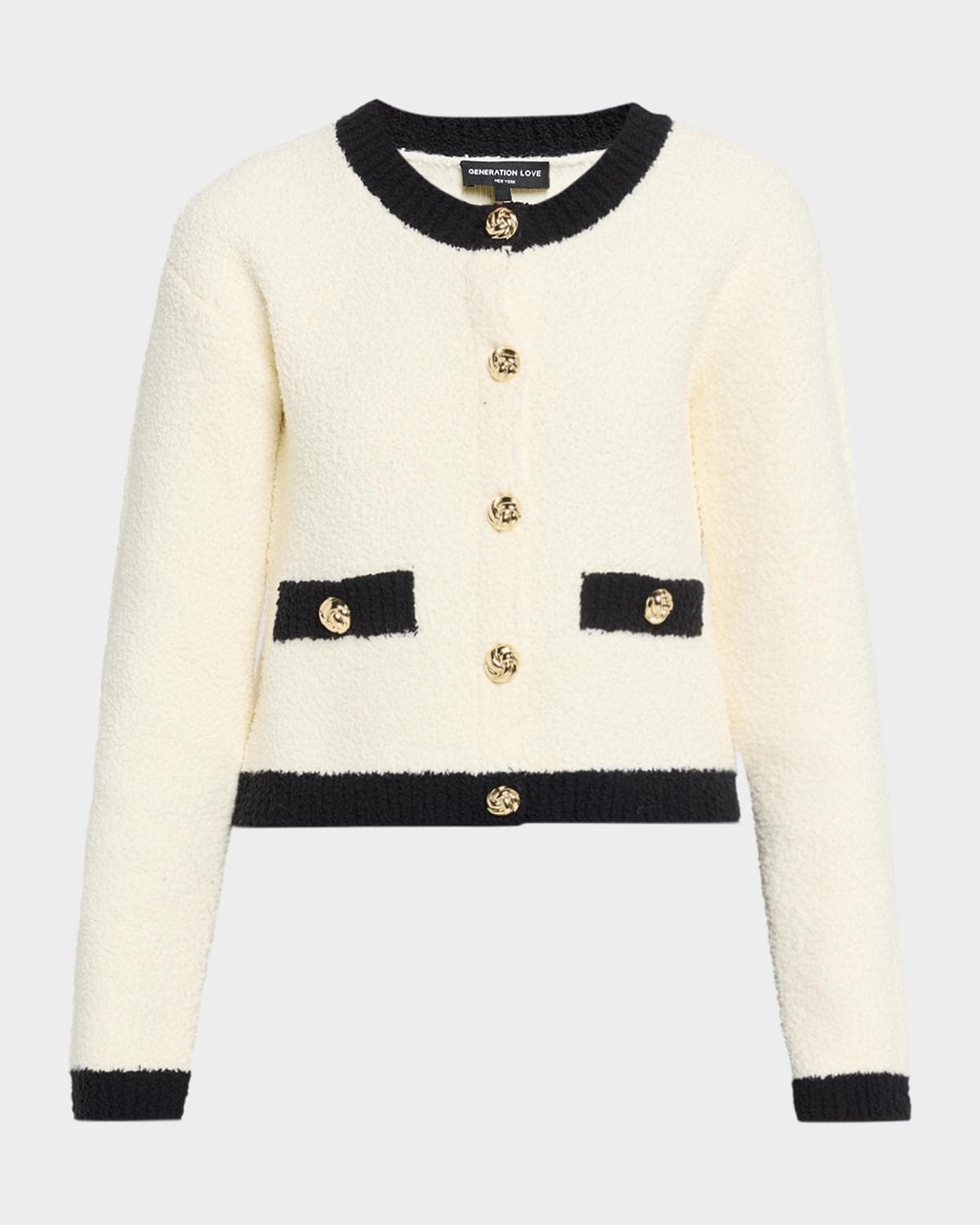 Generation Love Erica Boucle Cardigan