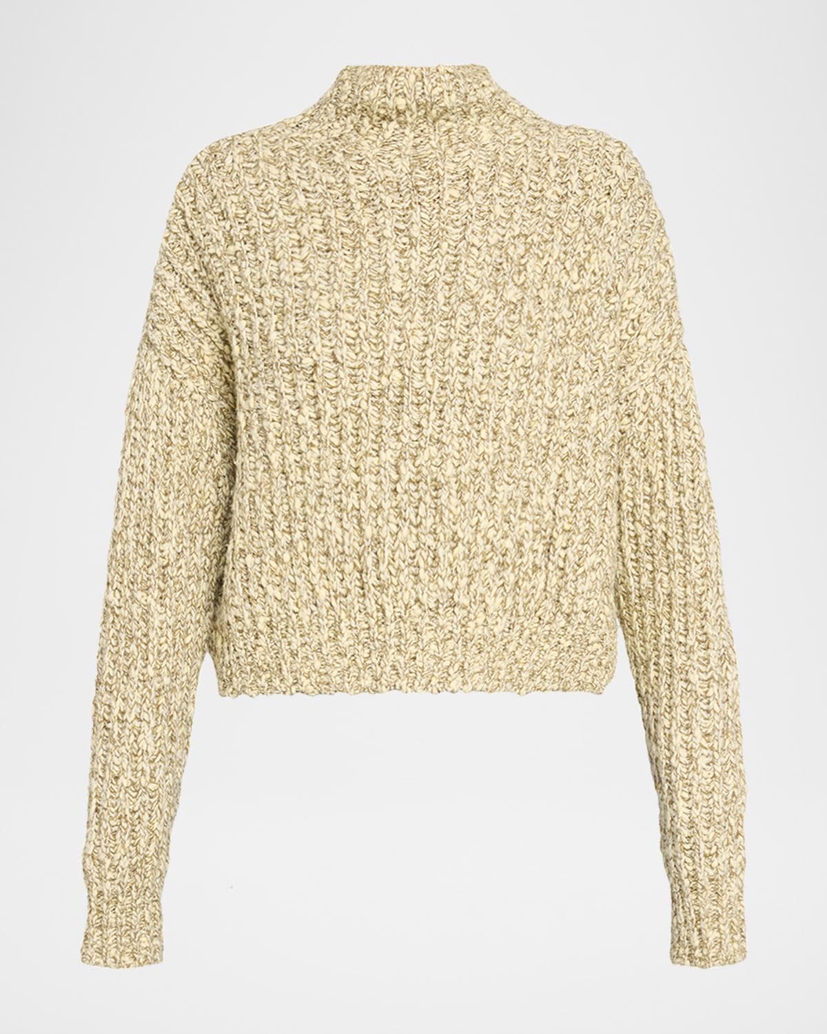 Ulla Johnson Albie Mock-Neck Knit Pullover