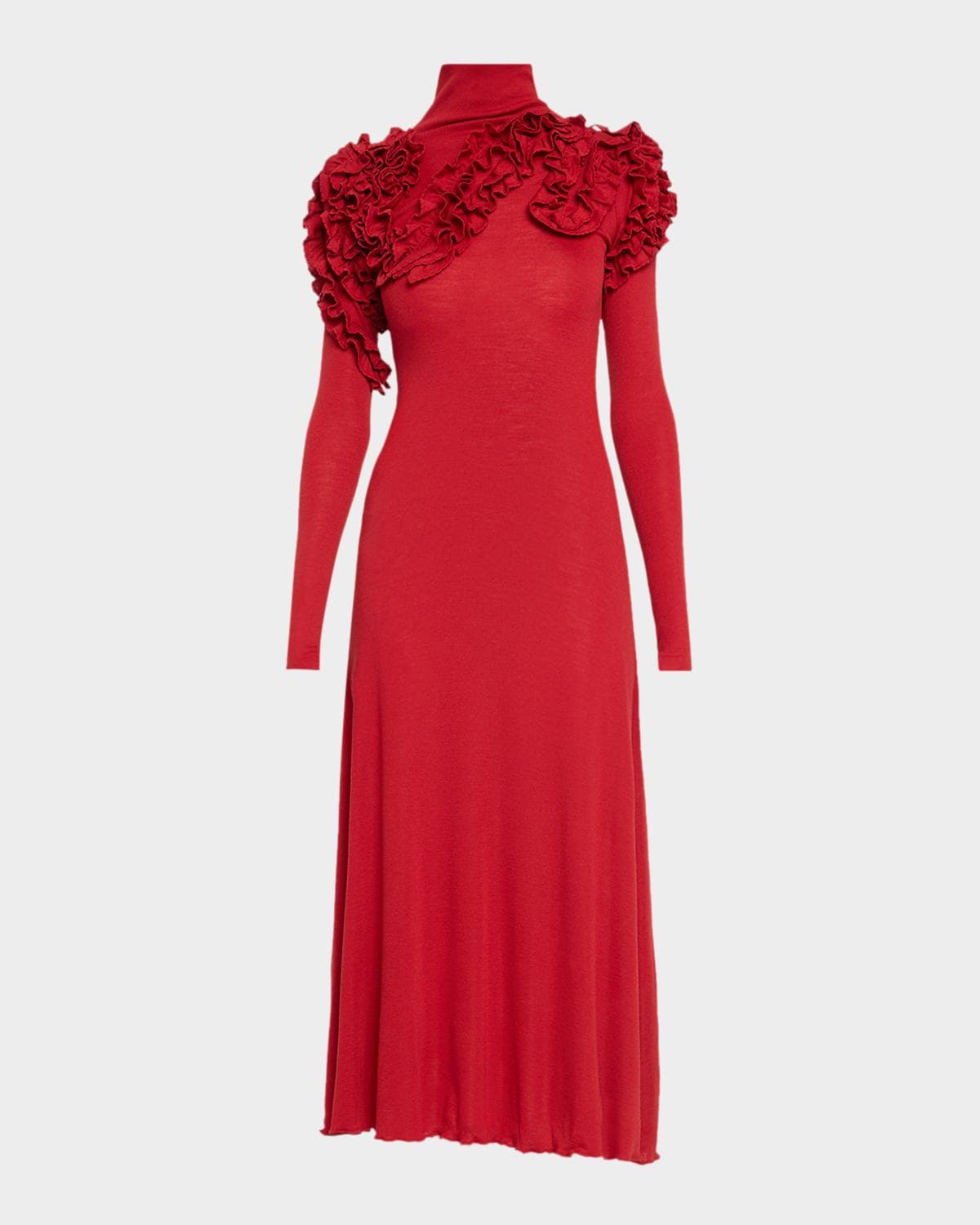 Ulla Johnson Solene Long-Sleeve Jersey Dress