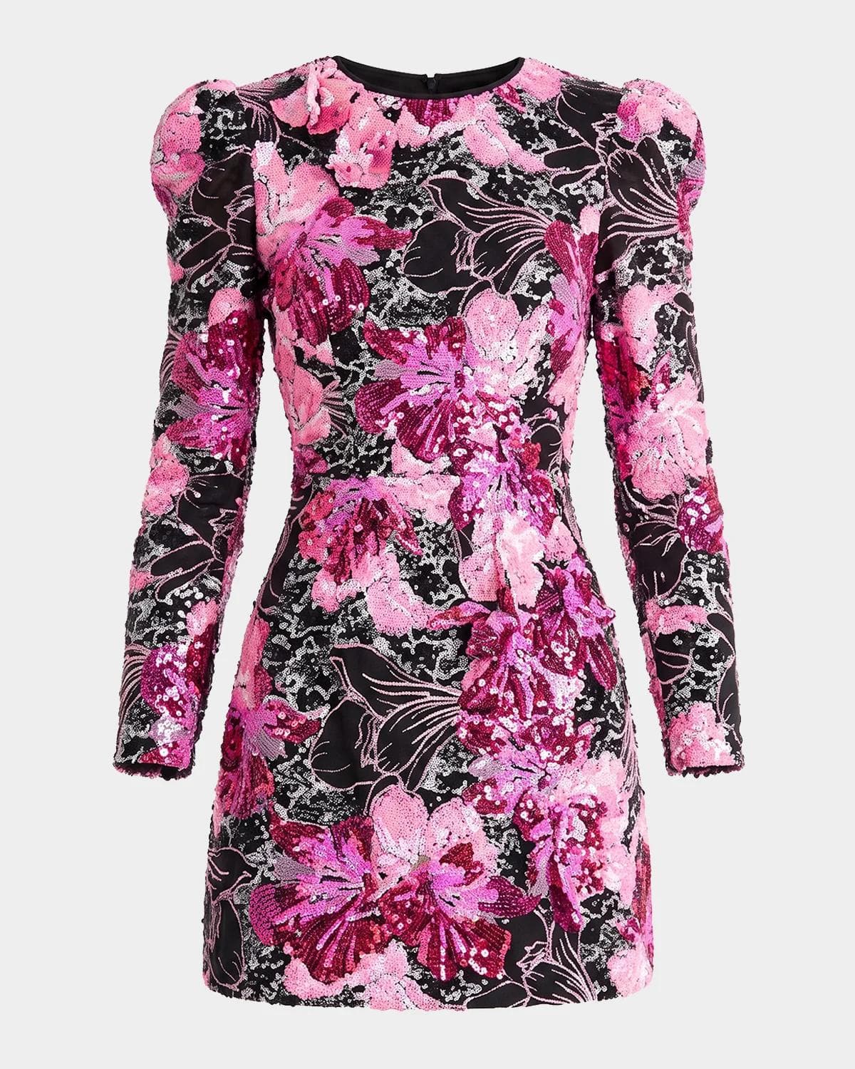 HELSI Blaine Floral Sequin Mini Dress